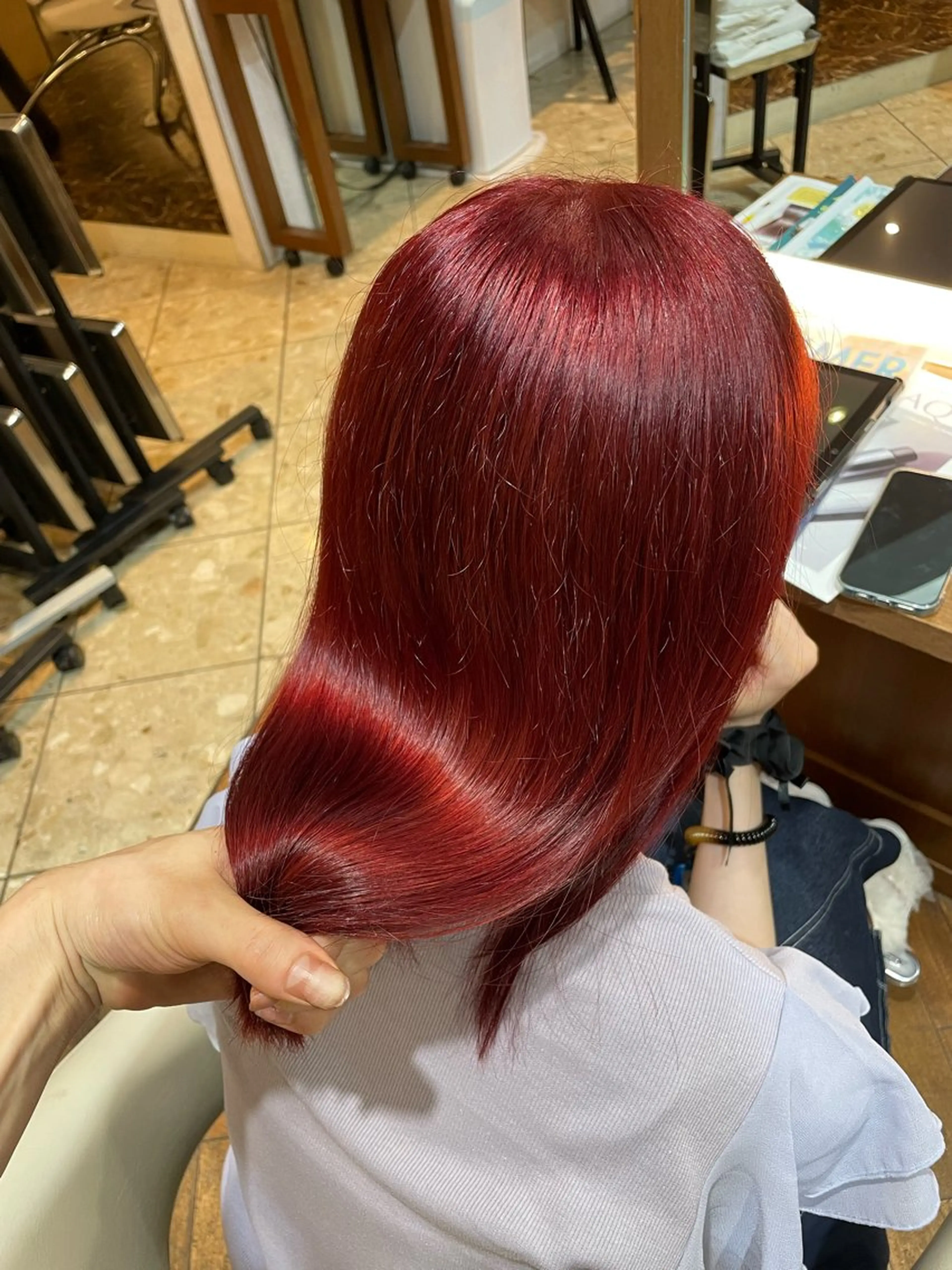 カラー イーストハムヘッドショップ所属・野村 直輝のヘアスタイル