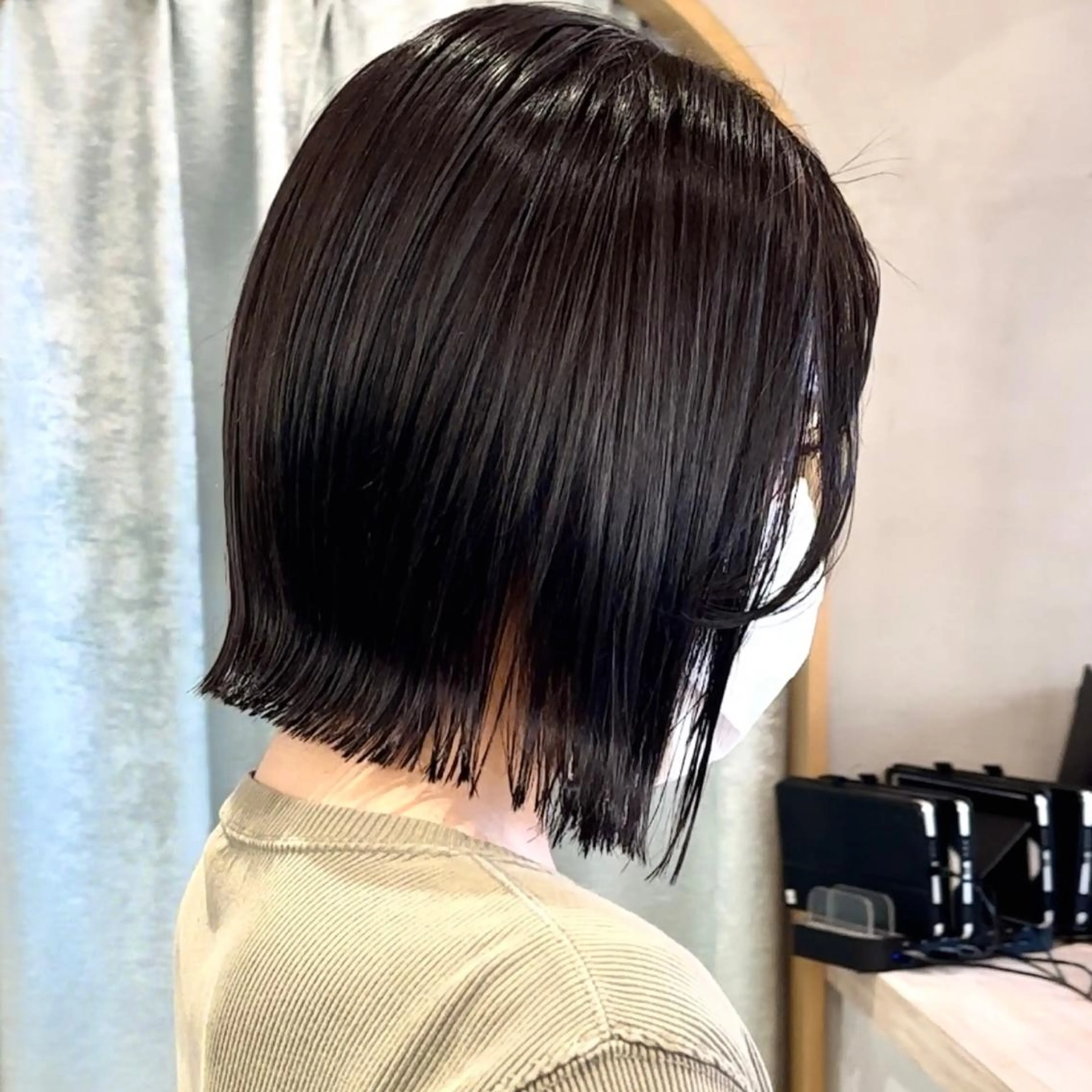 ショート カラー カット ヘアカラー トリートメント 縮毛/レイヤー 韓国/橋口のヘアスタイル