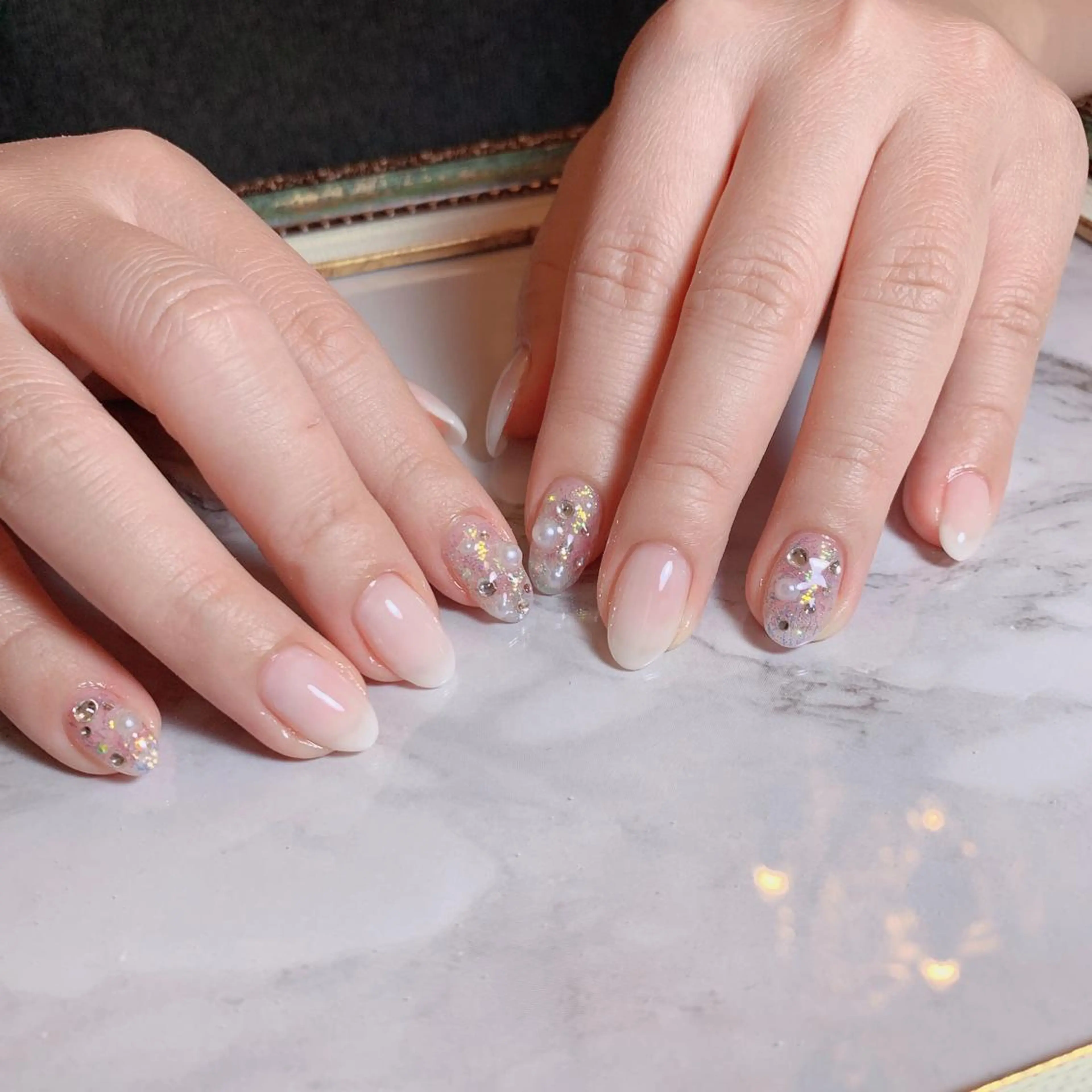 ネイル ラメ(グリッター) FLY Nail Salonのネイルデザイン