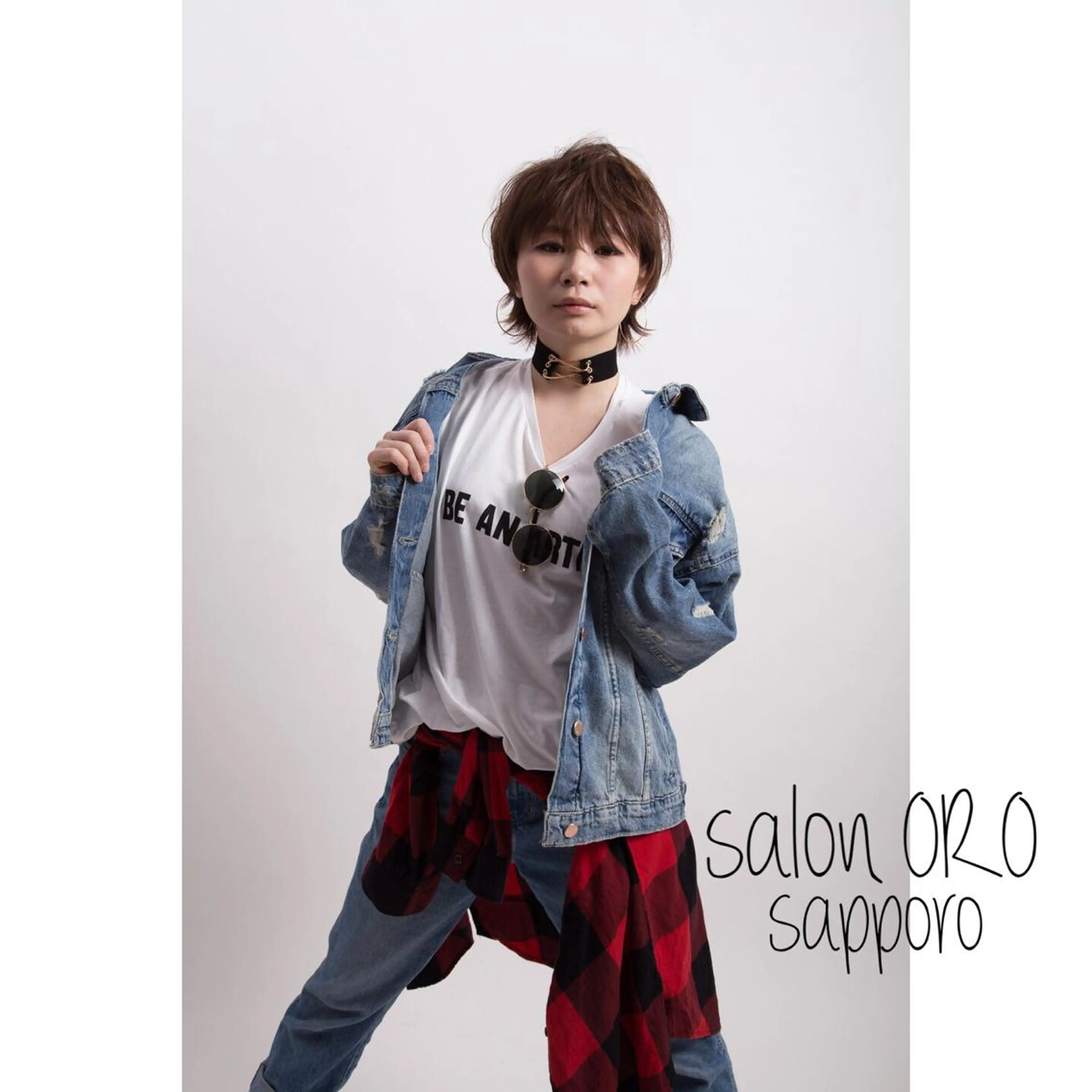 ショート カラー カット ヘアカラー トリートメント 平川 友希子のヘアスタイル