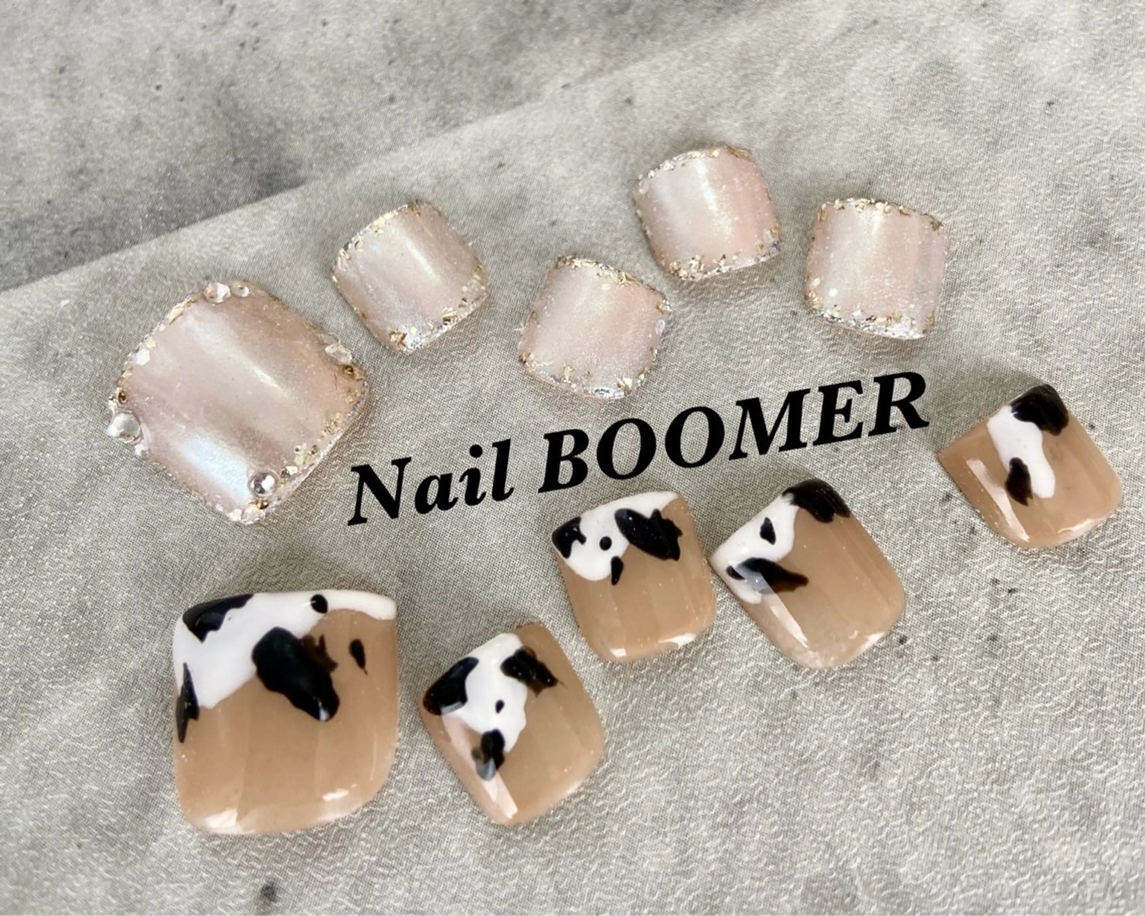 ネイル フットネイル ネイル ブーマーのネイルデザイン