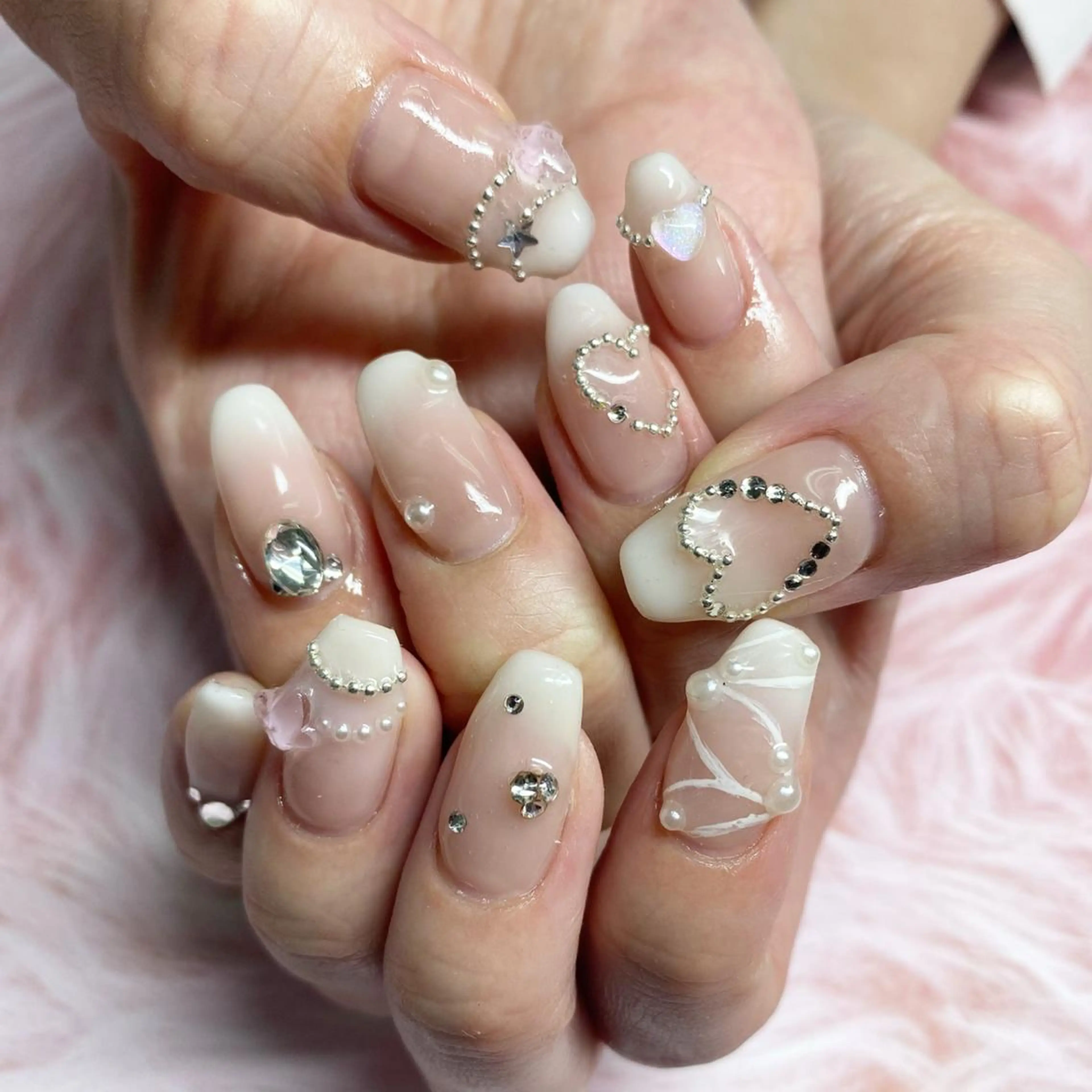 ネイル NailSalon  Ristar所属・Aino 🤍のネイルデザイン