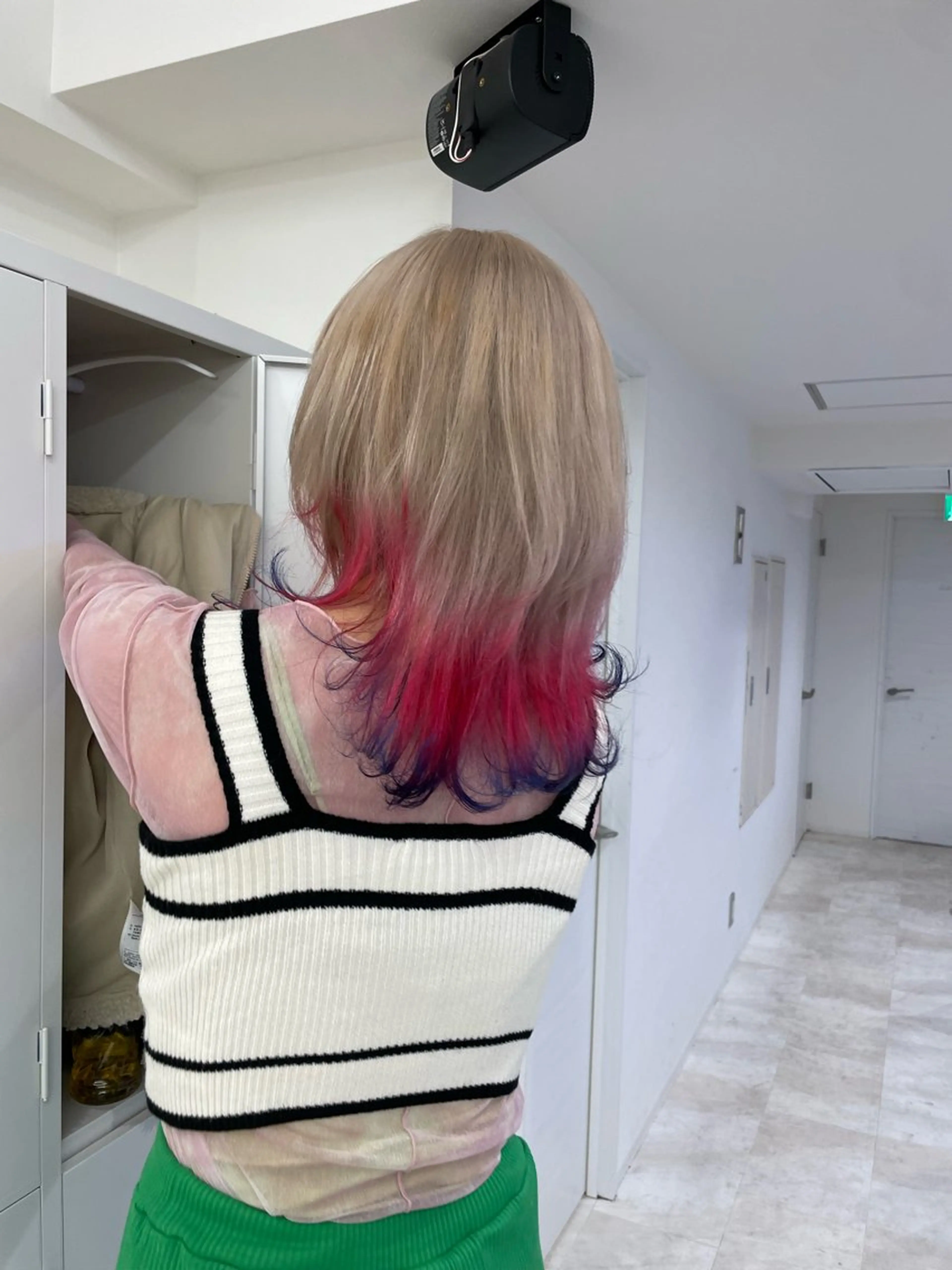 セミロング カット ヘアカラー トリートメント ウルフカット/ボブ りなのヘアスタイル