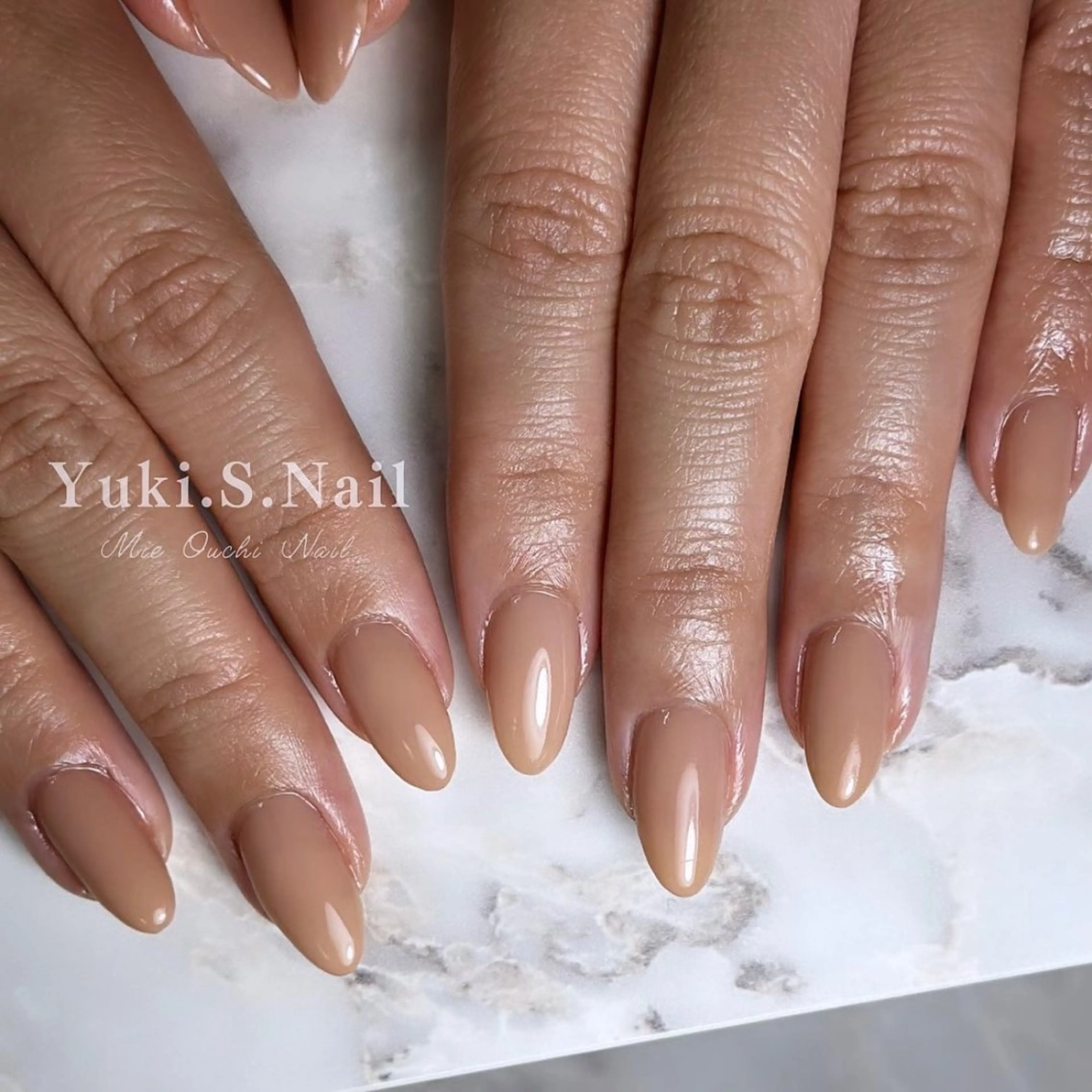 ロング ハンドネイル Yuki S.Nailのネイルデザイン