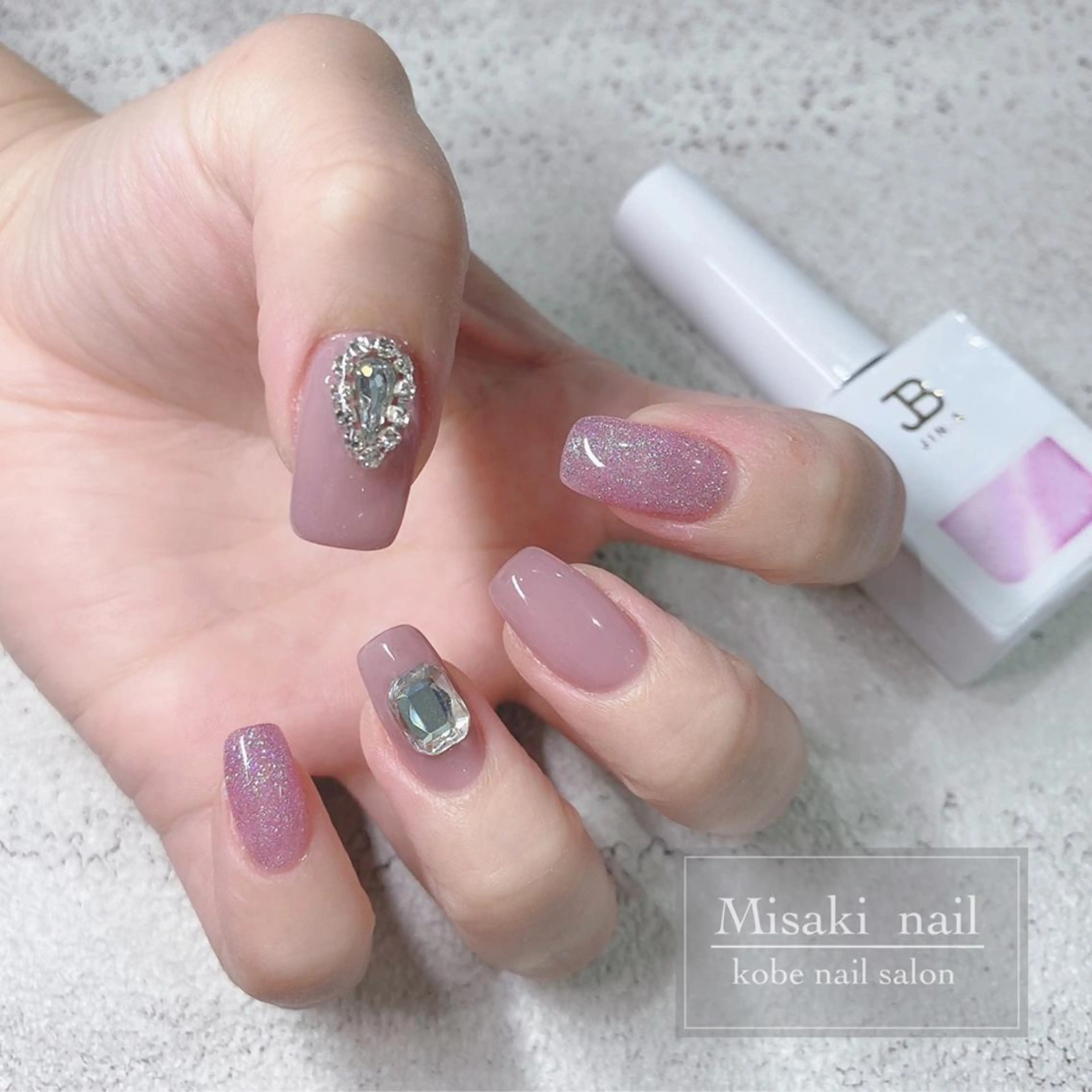 ネイル 韓国ネイル ワンホンネイル ハンドネイル nailsalon miinailsのネイルデザイン