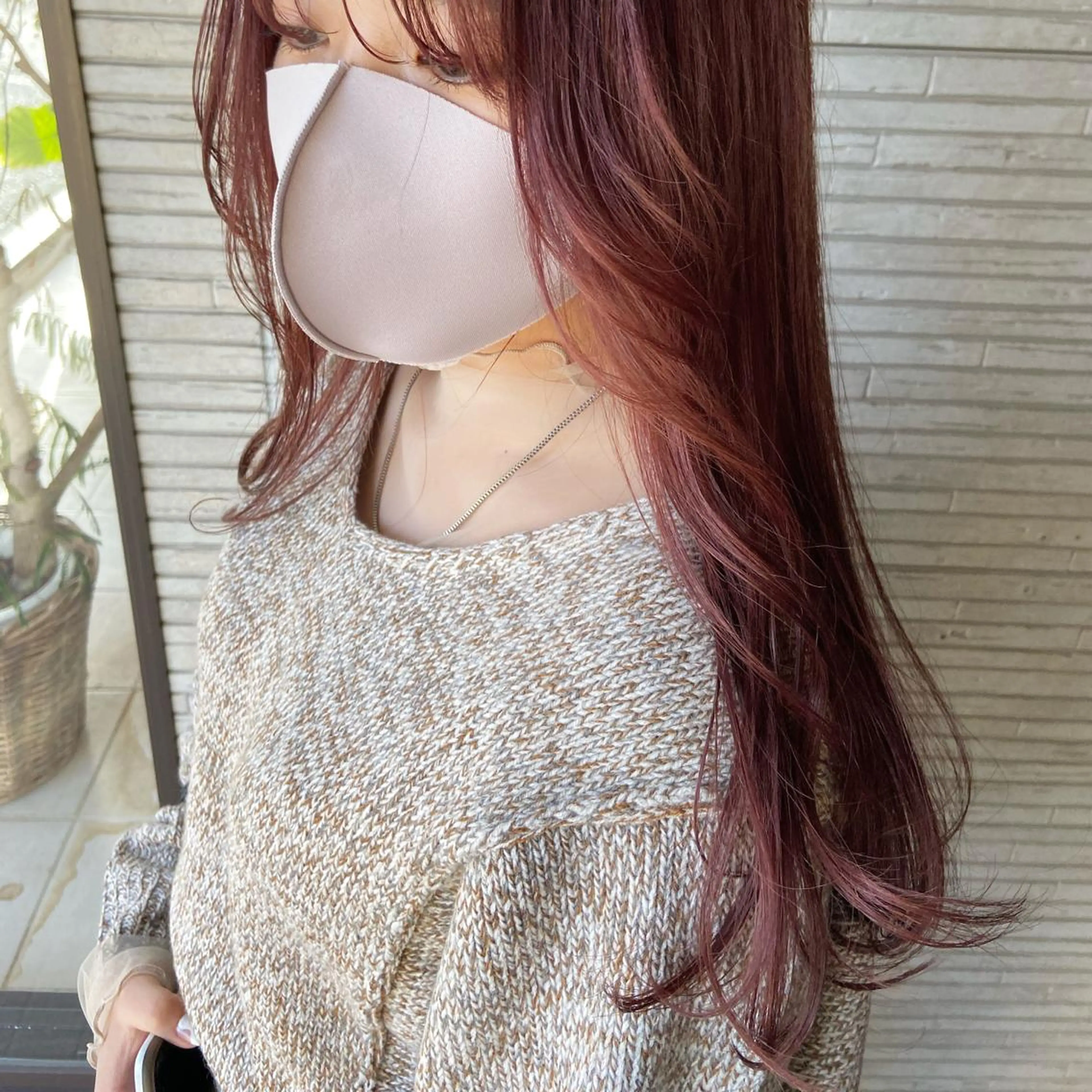 セミロング 小玉 杏華のヘアスタイル