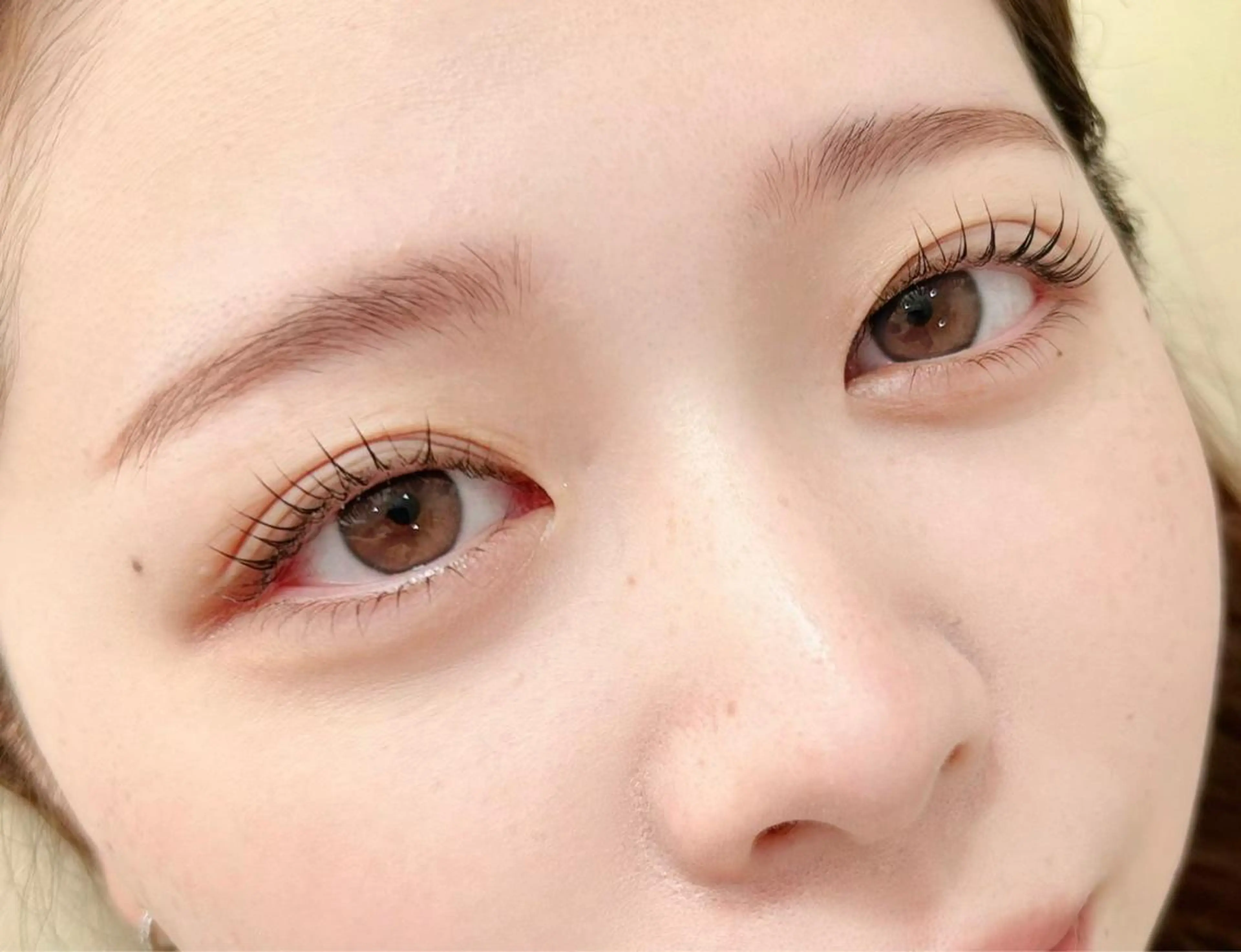 ネイル マツエク・マツパ アイブロウ 眉カラー 韓国風マツエク パリジェンヌラッシュリフト まつげパーマ ワンホンマツエク ハンドネイル フットネイル ハンドケア Nail&eye Belire 新宿のネイルデザイン