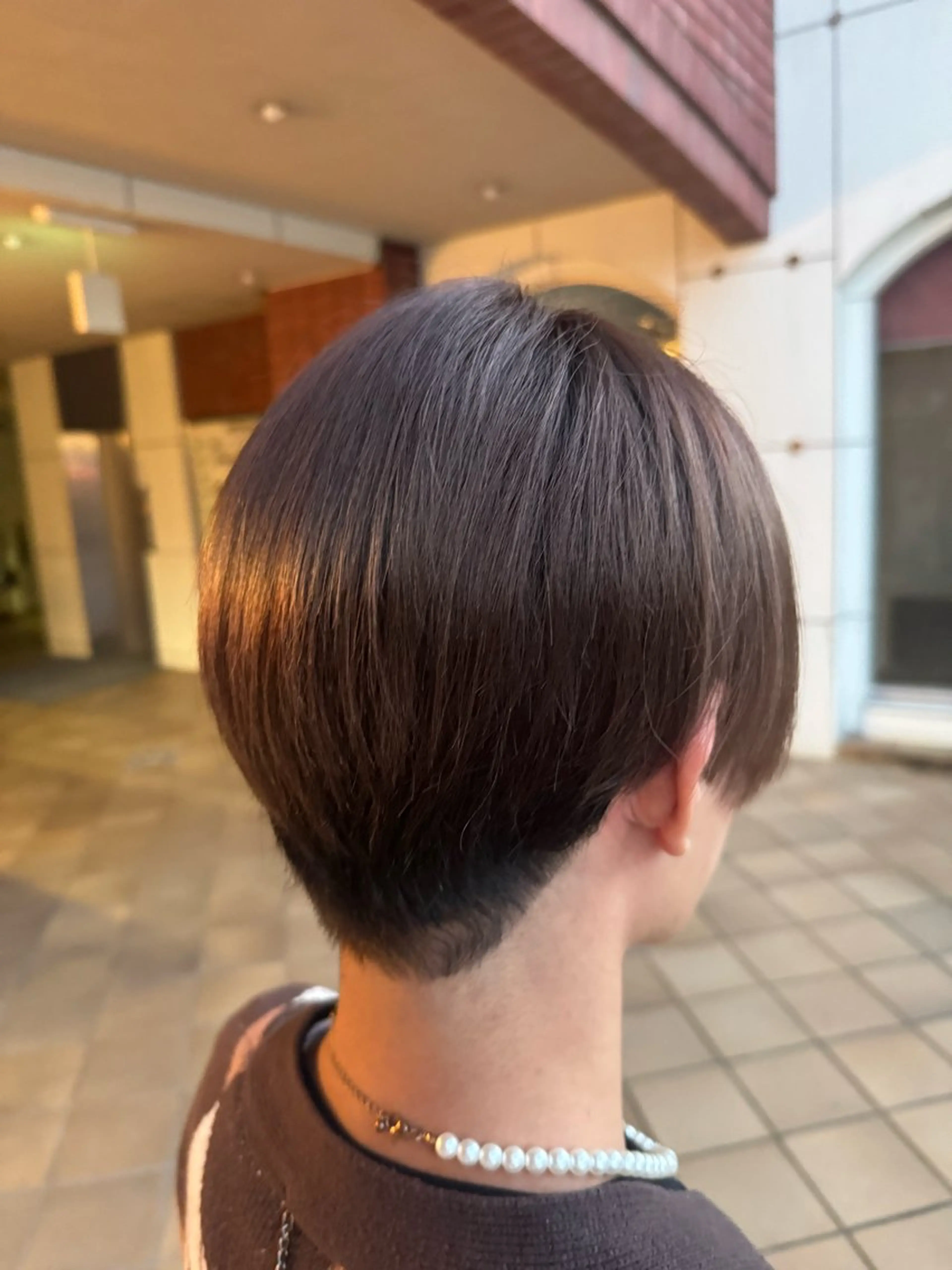 ショート カラー メンズ メンズブリーチ ブリーチ ブリーチなしカラー 藤川 瑛梨奈のマツエク・マツパデザイン