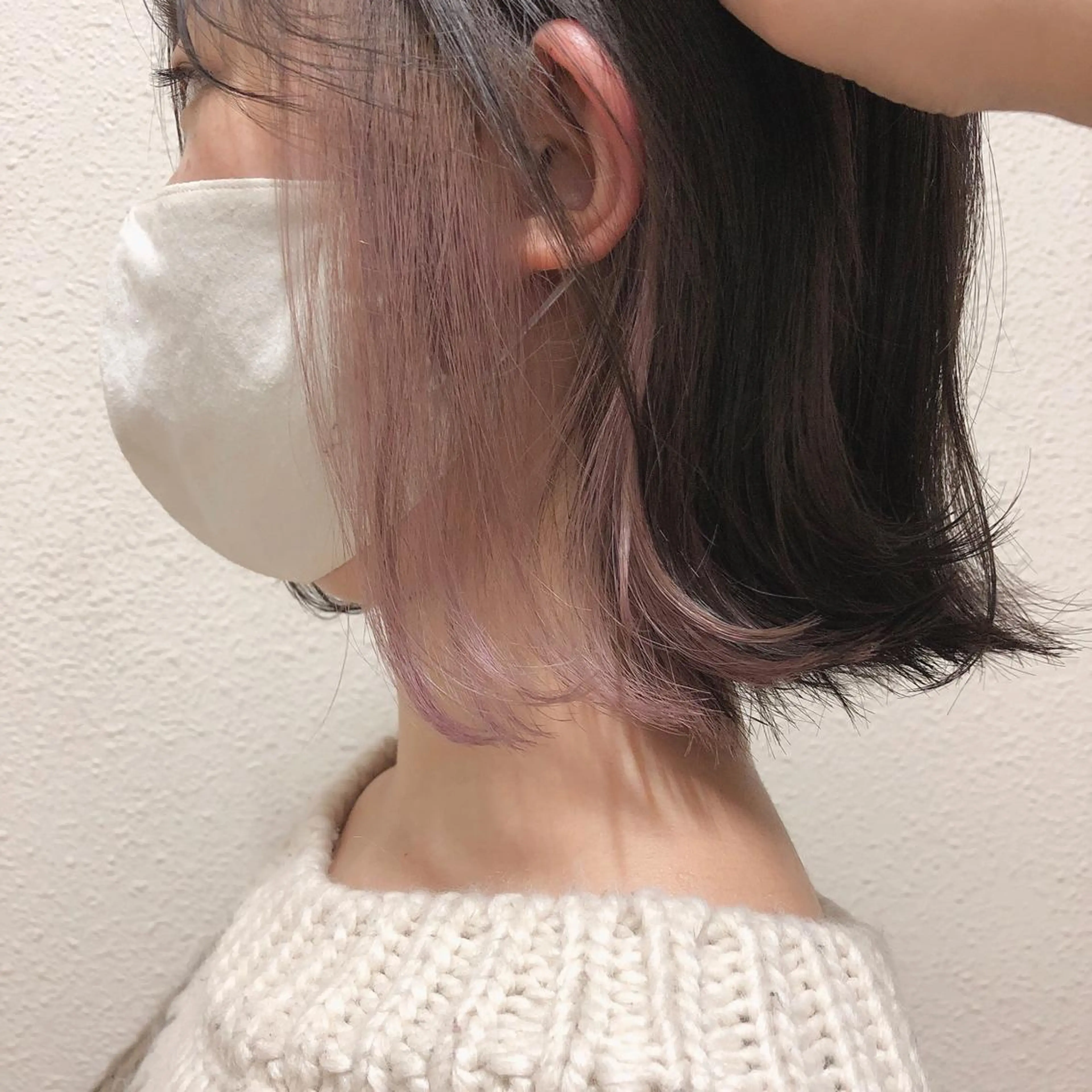 ショート カラー 梅田美容室 山崎海波のヘアスタイル