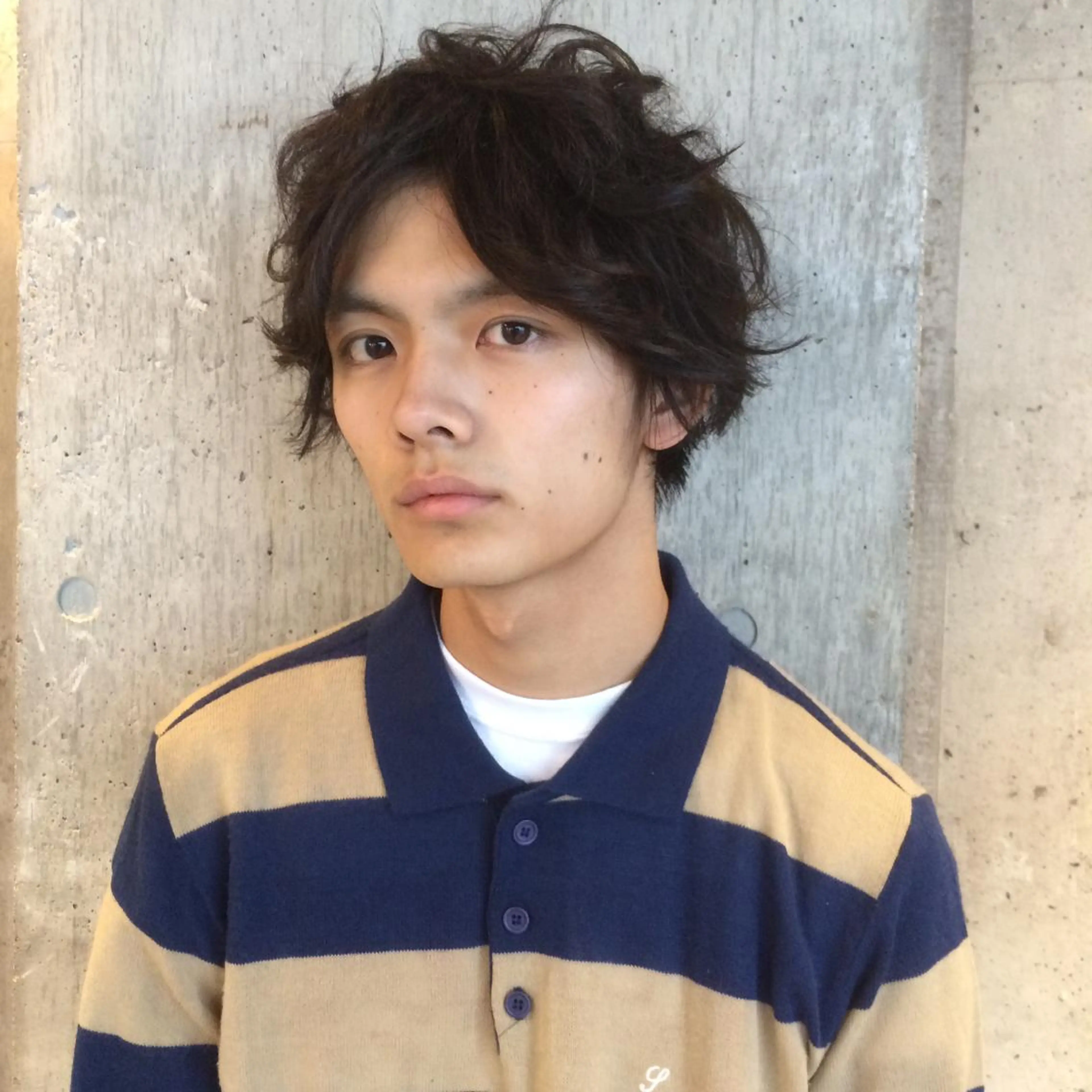 ミディアム カラー パーマ ヘアアレンジ メンズ キッズ マツエク・マツパ サロンドミルク 原宿のヘアスタイル