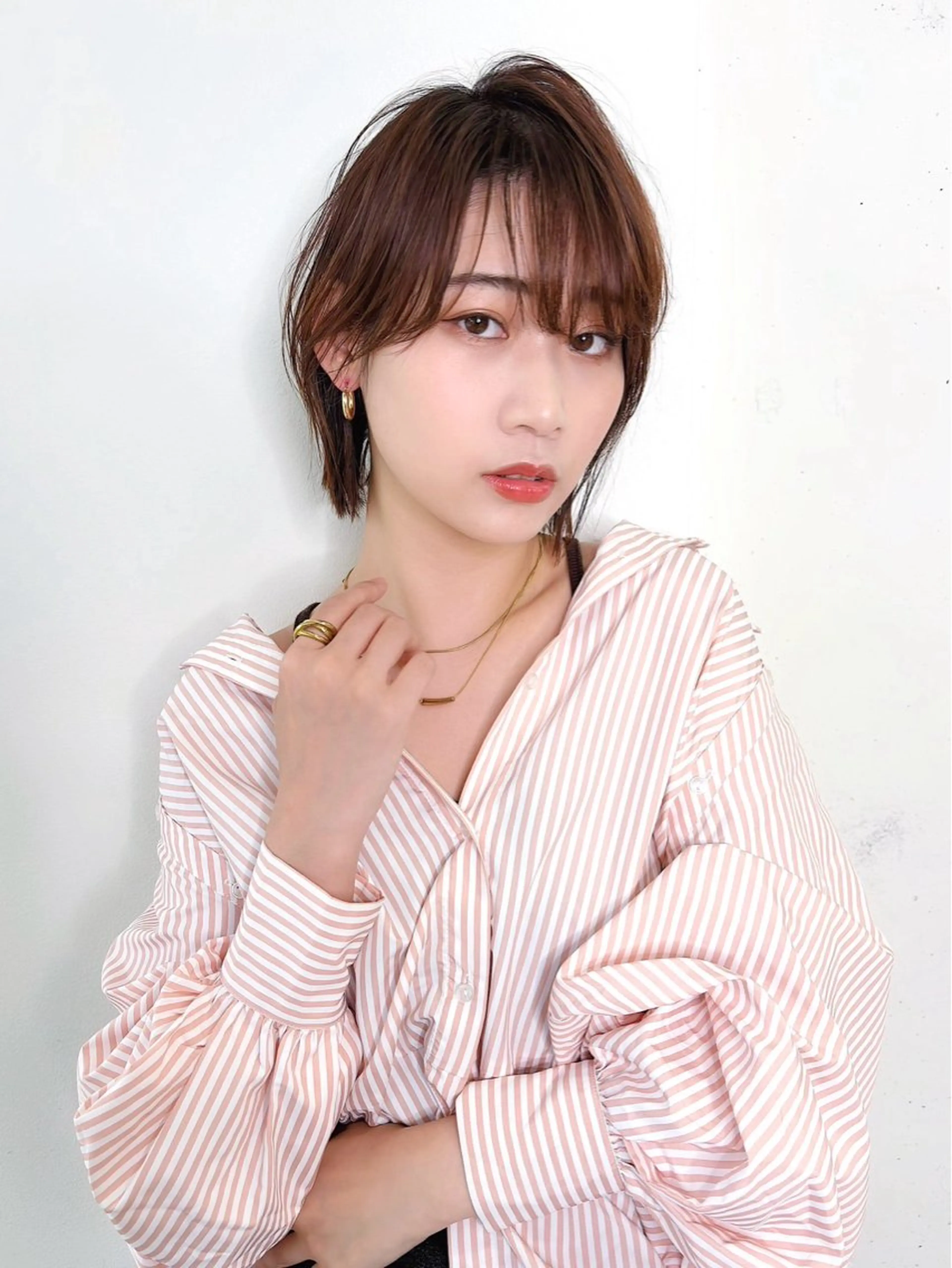 ショート ORO千里山店所属・西村 涼のヘアスタイル