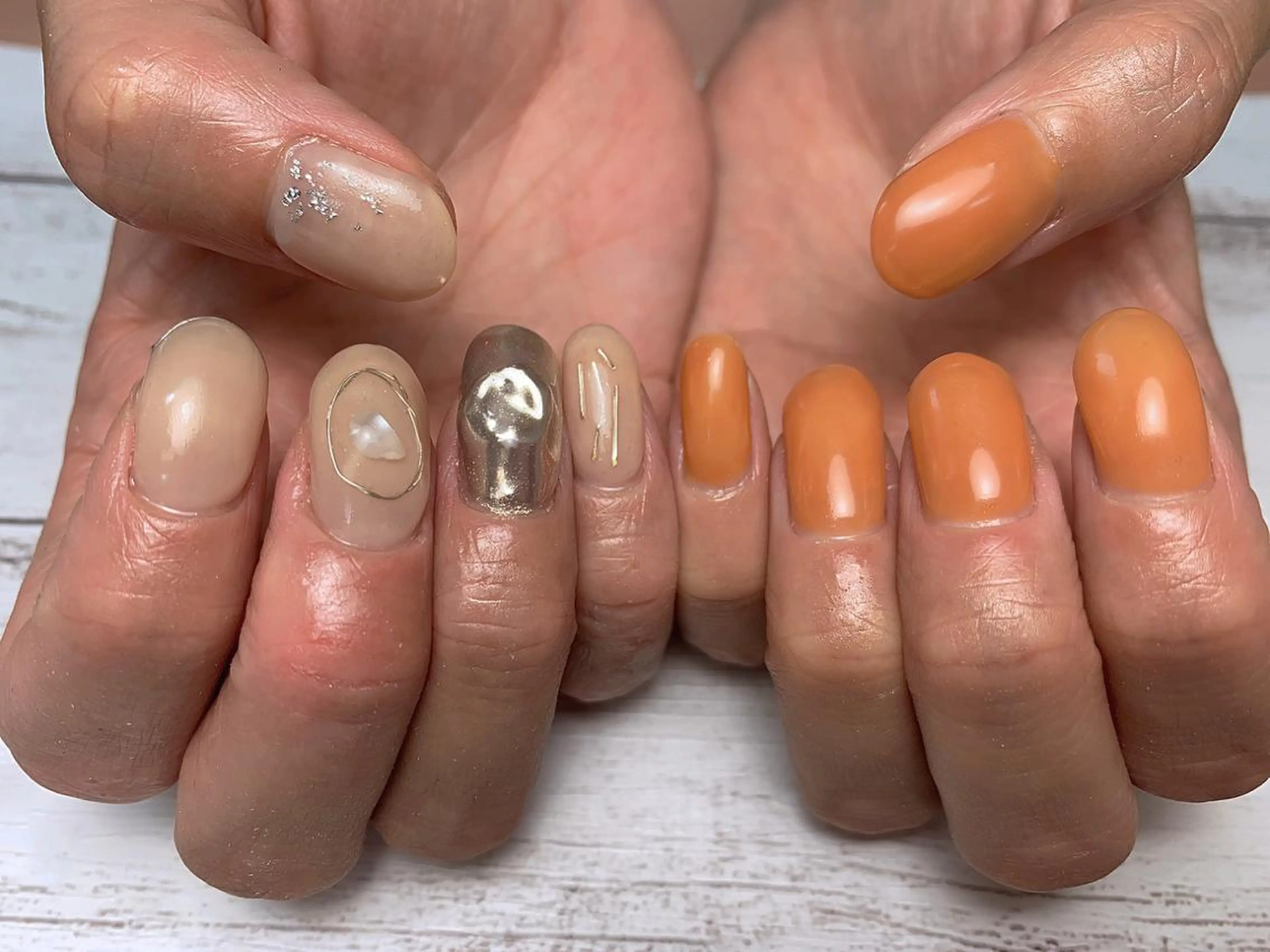 ネイル 菅野 愛花のネイルデザイン