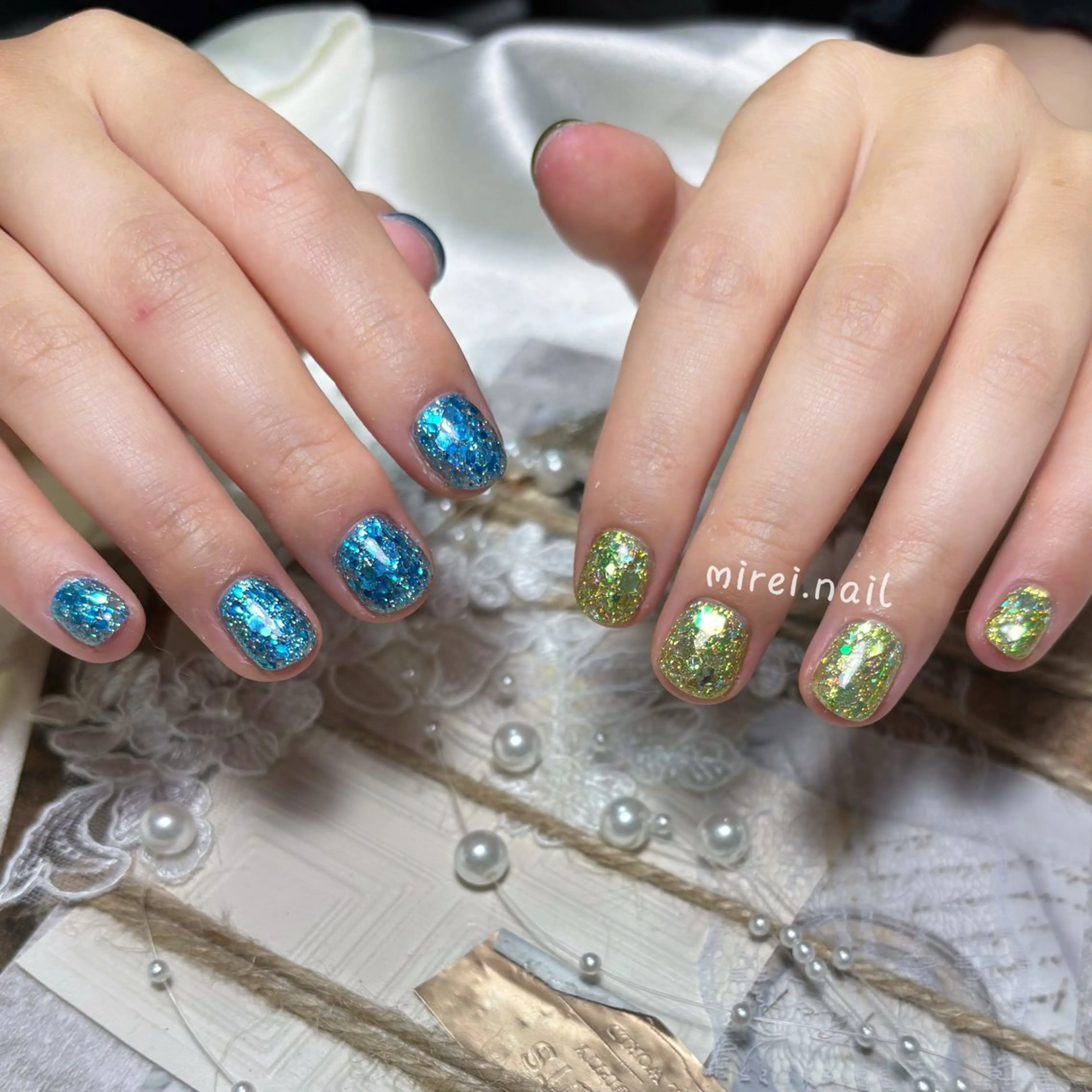 ネイル mirei‘nail所属・jade.vase ミレイのネイルデザイン