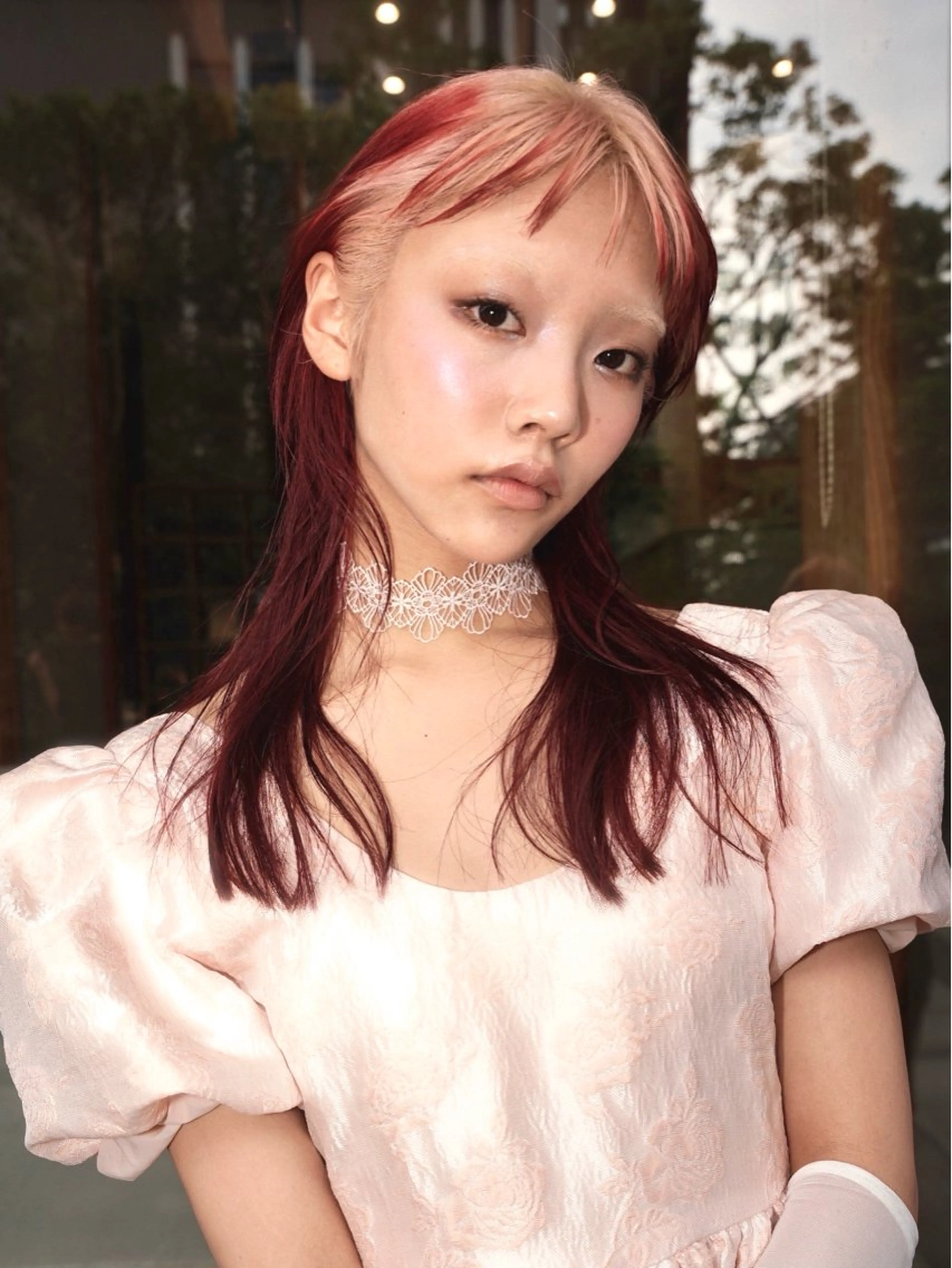 ロング カラー デザインカラー カット ヘアカラー トリートメント デザイン/レイヤー Kaito🐩/栄のヘアスタイル