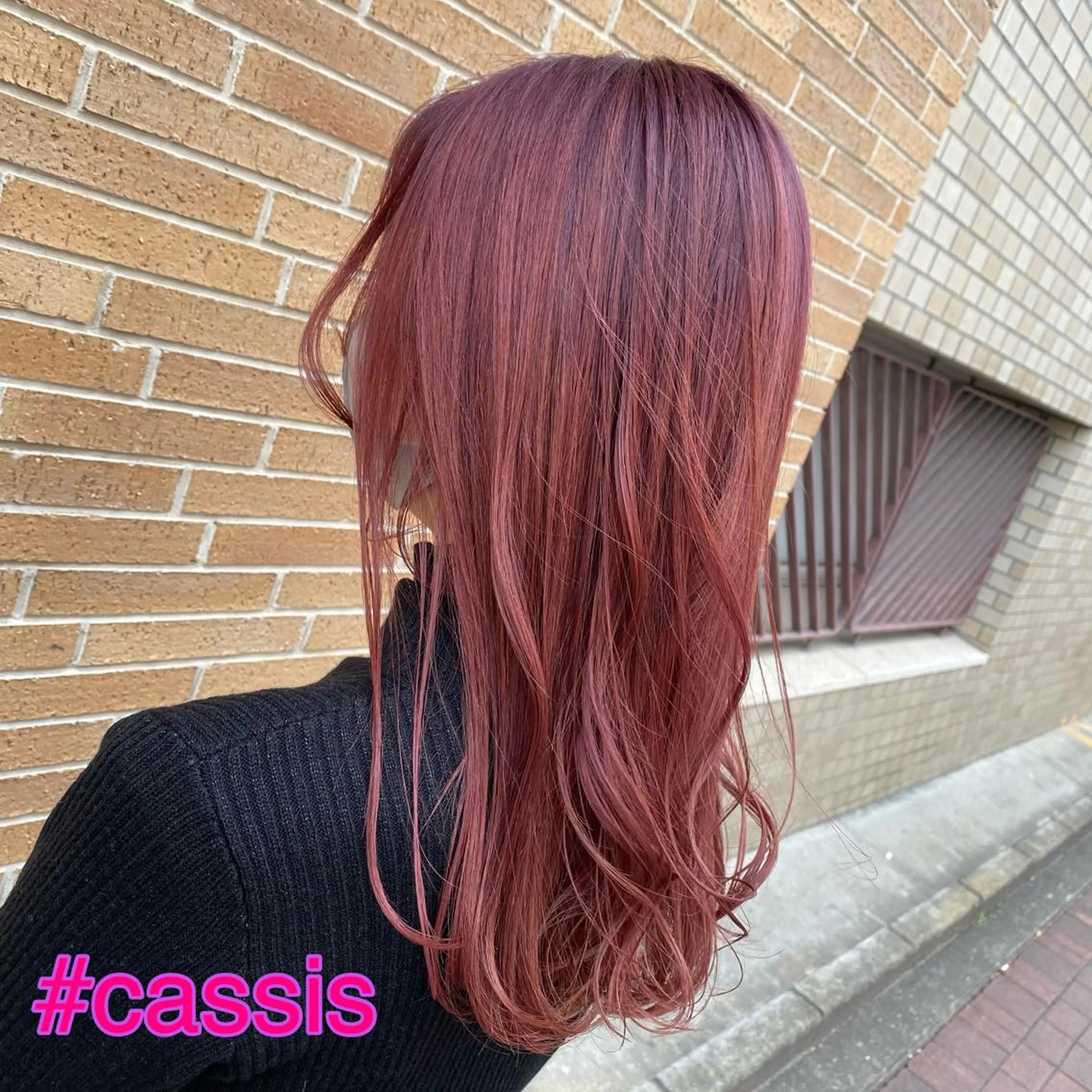 カラー カシス 橋口 亮平のヘアスタイル