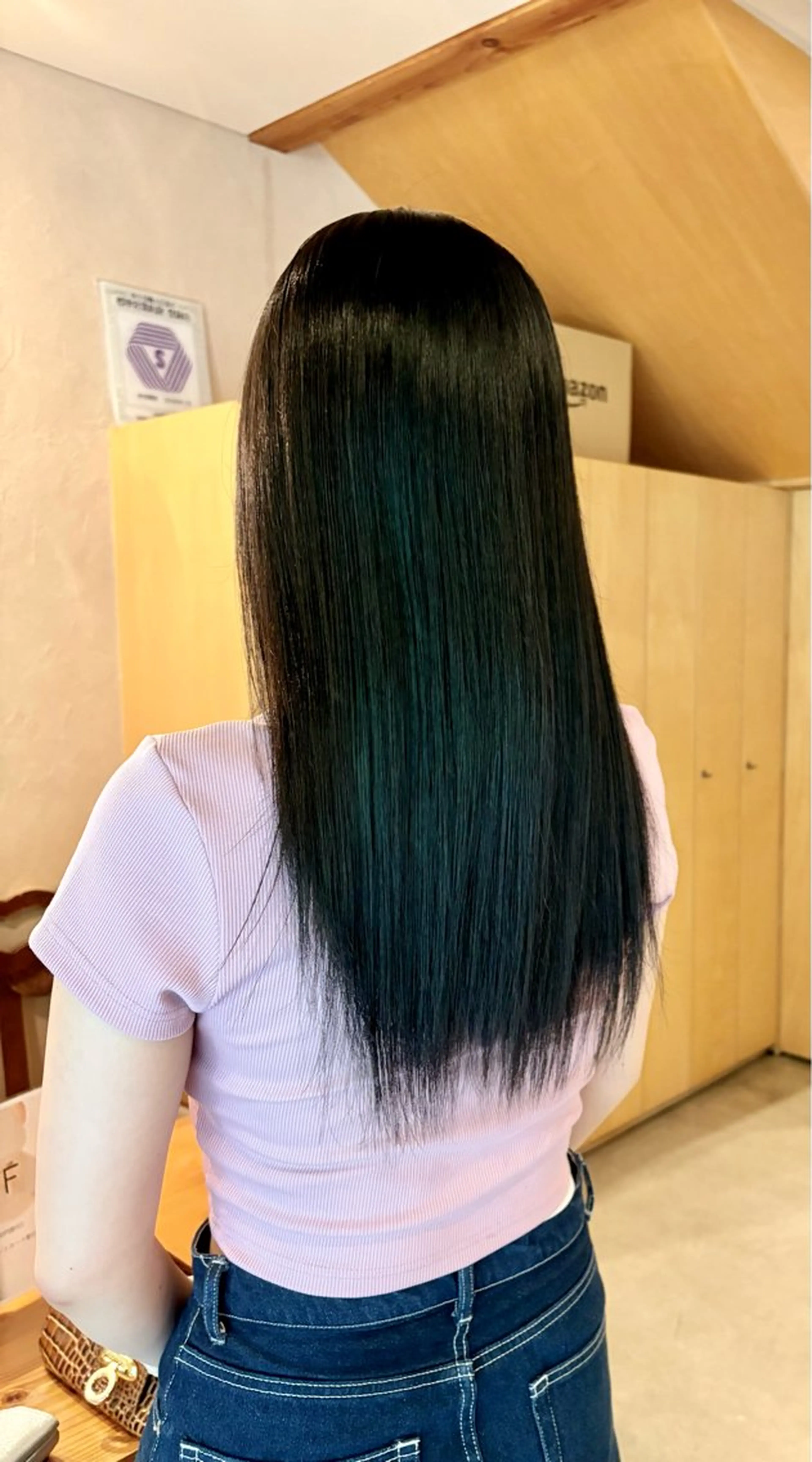 ⭐️大学生応援⭐️10月末まで！ミニモ限定50%off 酸性ストレート+カット¥18900→¥9450の写真