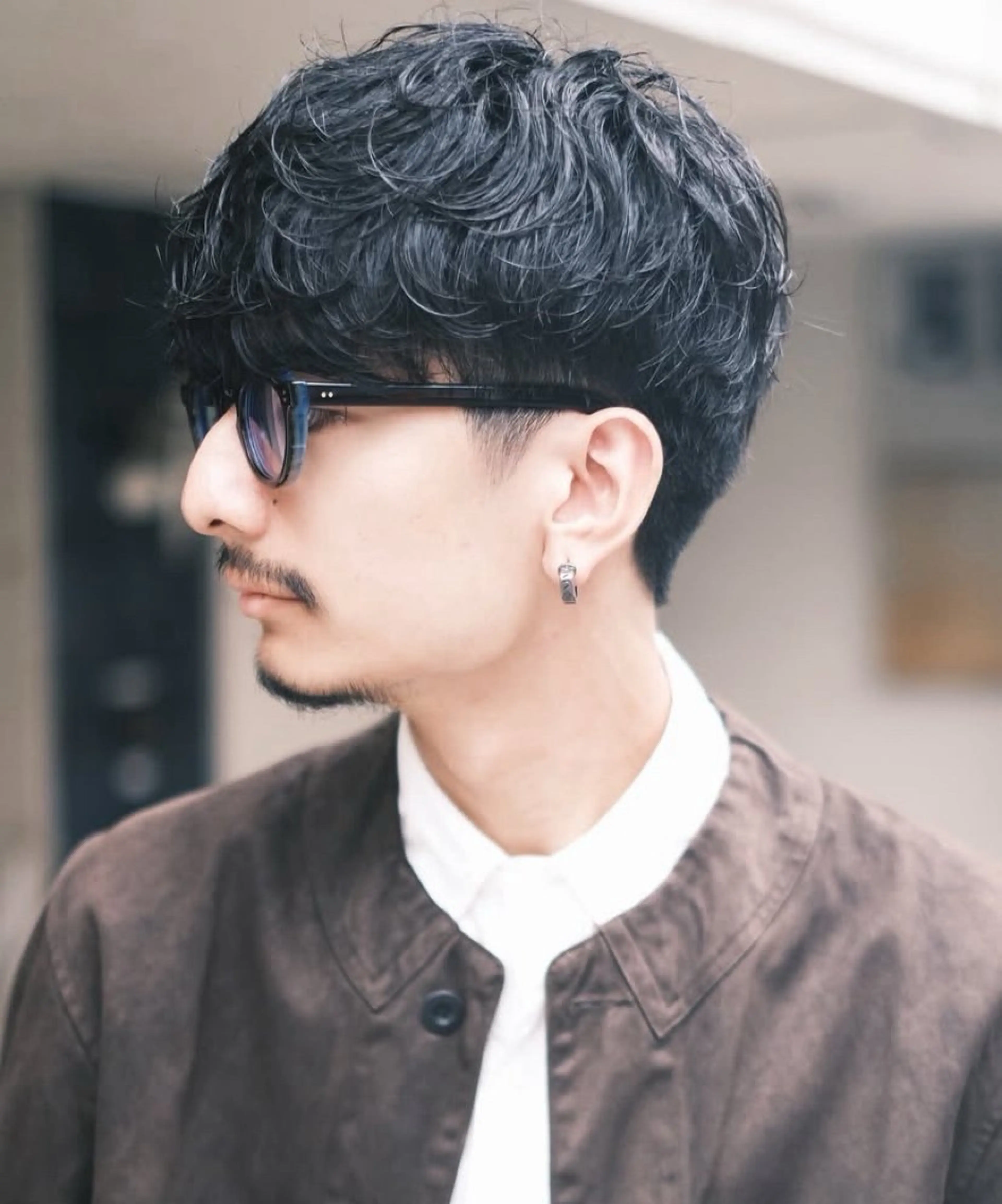 メンズ ✂️ブリーチ／メンズ /レイヤー/ツチワタのヘアスタイル