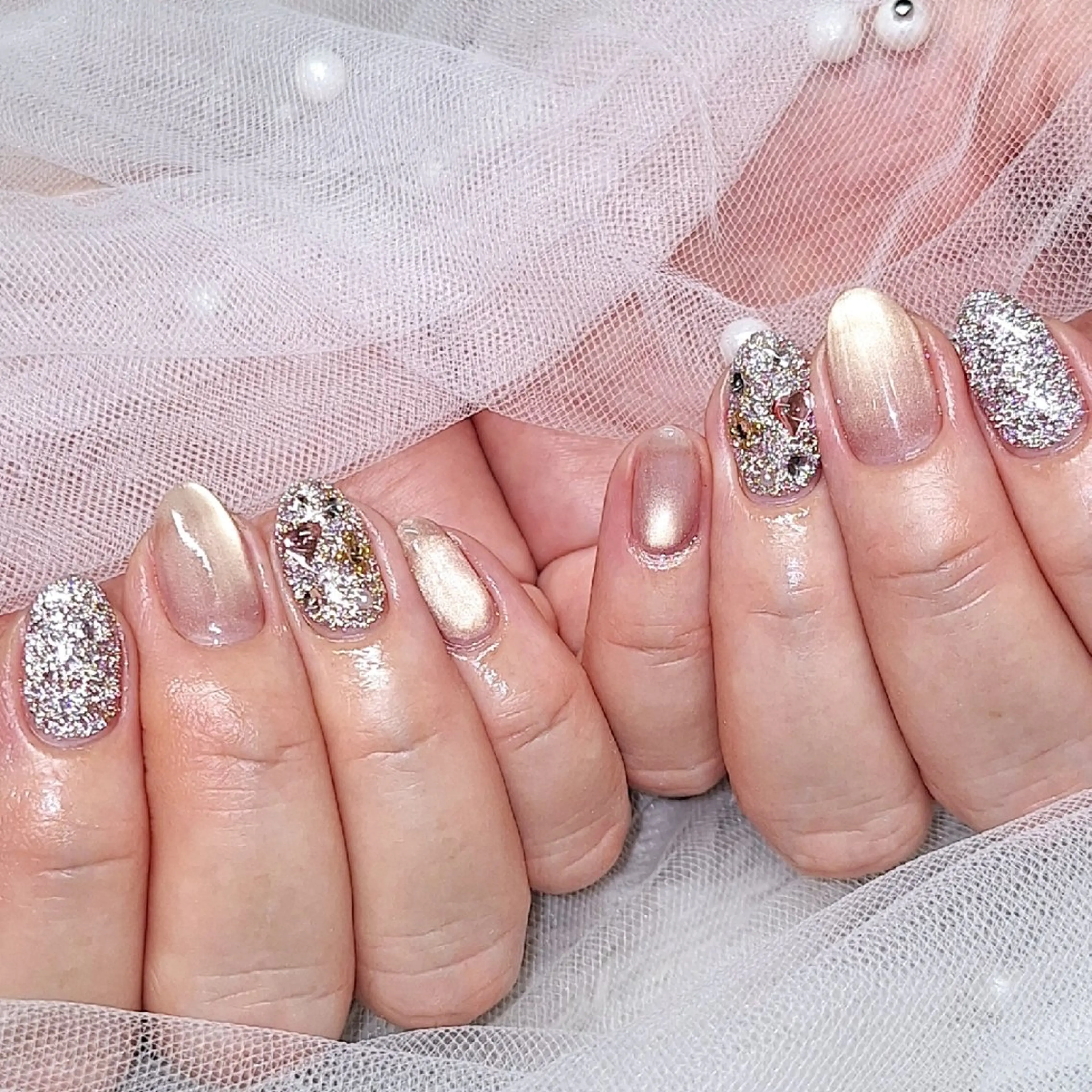 ネイル フラッシュネイル Nami 自由が丘のネイルデザイン