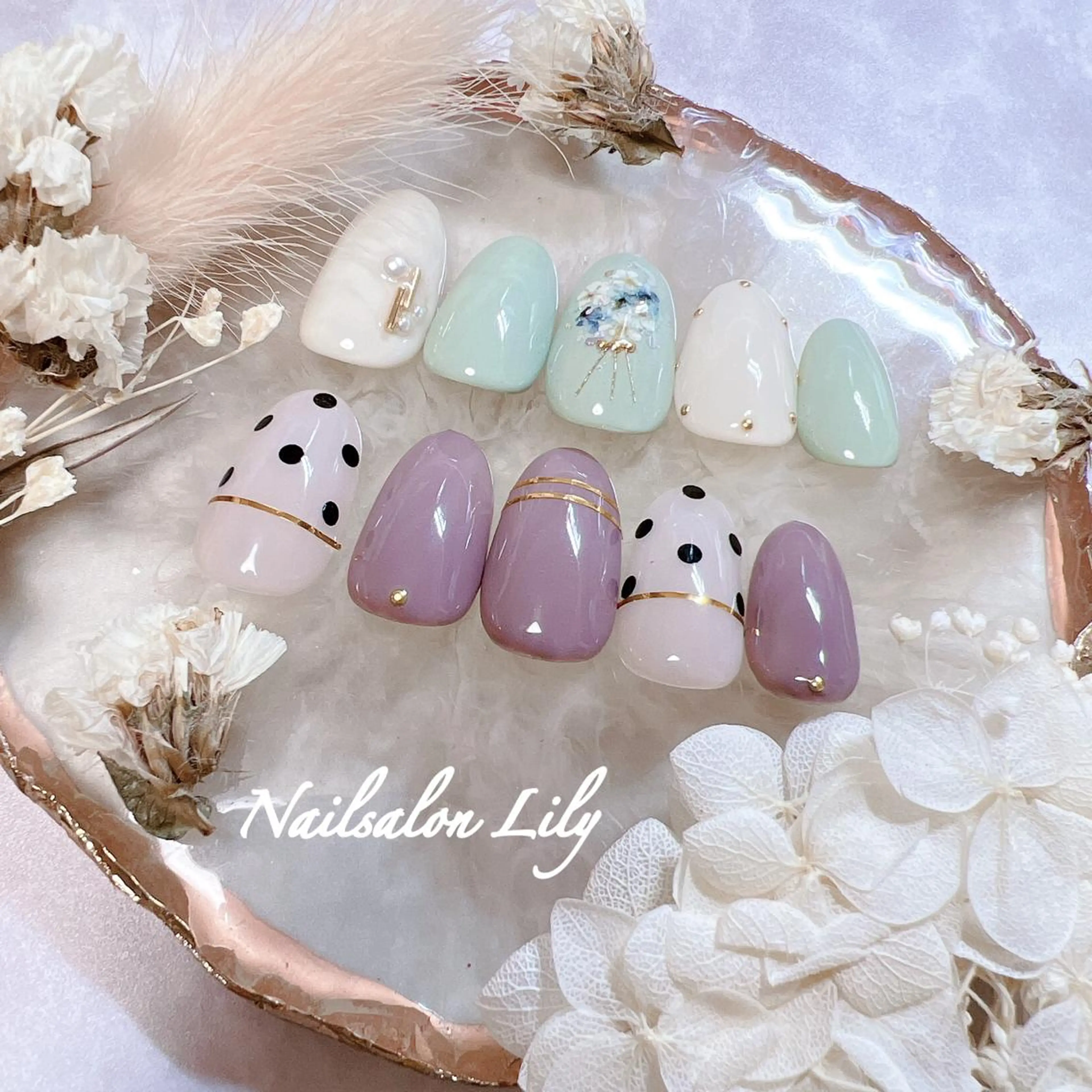 ネイル ハンドネイル Nailsalon Lilyのネイルデザイン