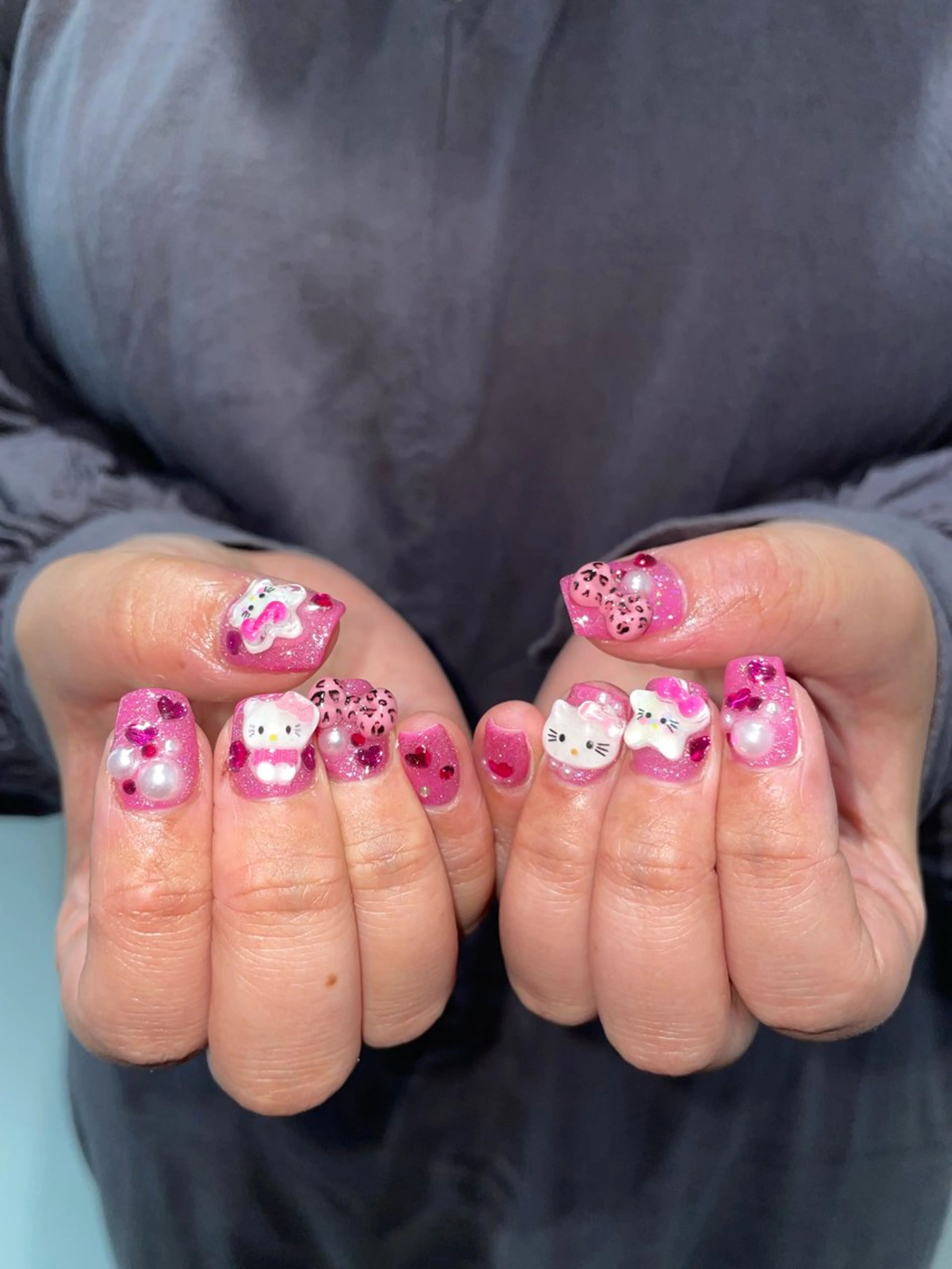 ネイル ハンドネイル GO TODAY 吉祥寺Glint所属・うの 韓国ﾈｲﾙ໒꒱⋆⭒˚のネイルデザイン