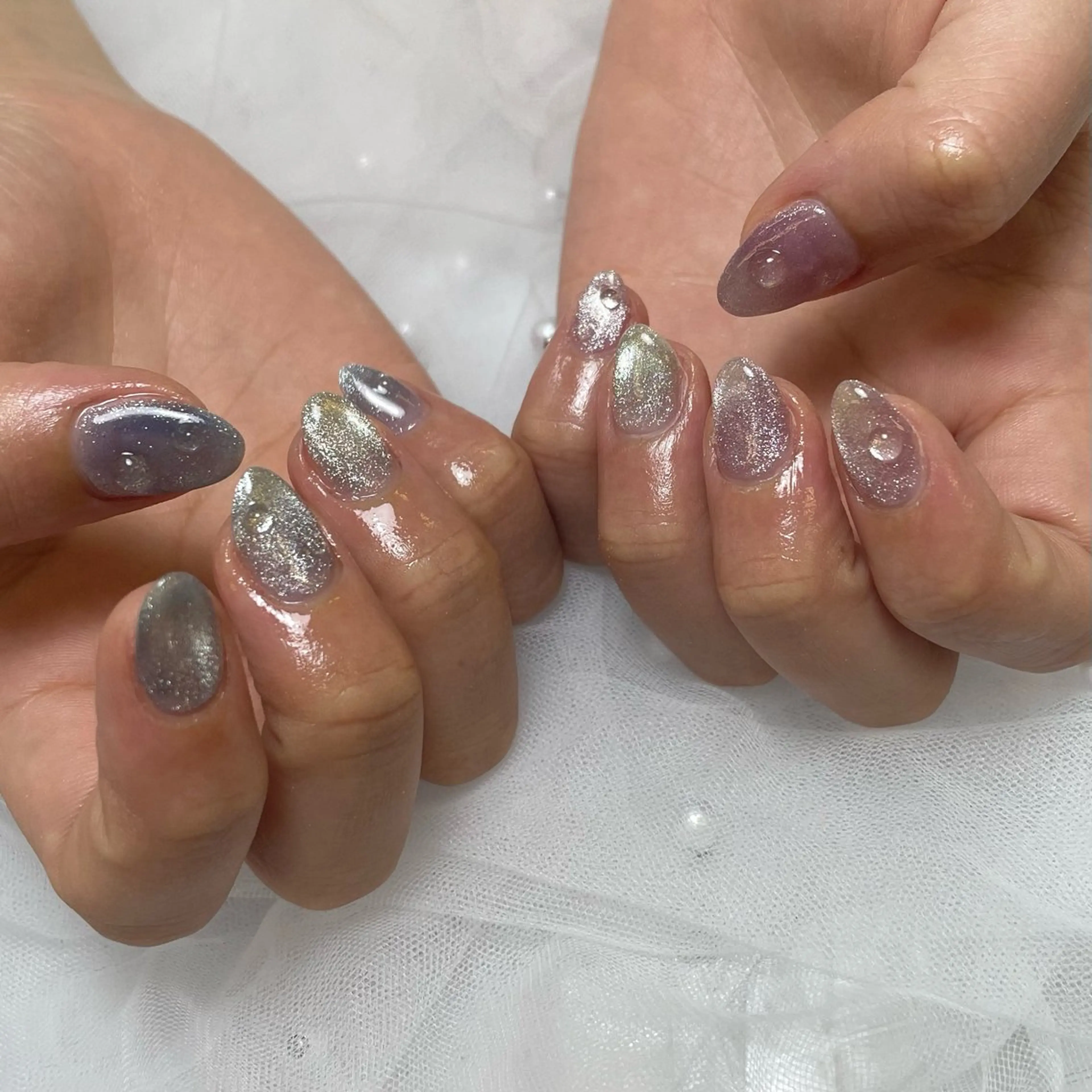 ネイル ハンドネイル フットネイル S LOUNGE NAIL所属・パーツたくさん🍓 SUMIのネイルデザイン