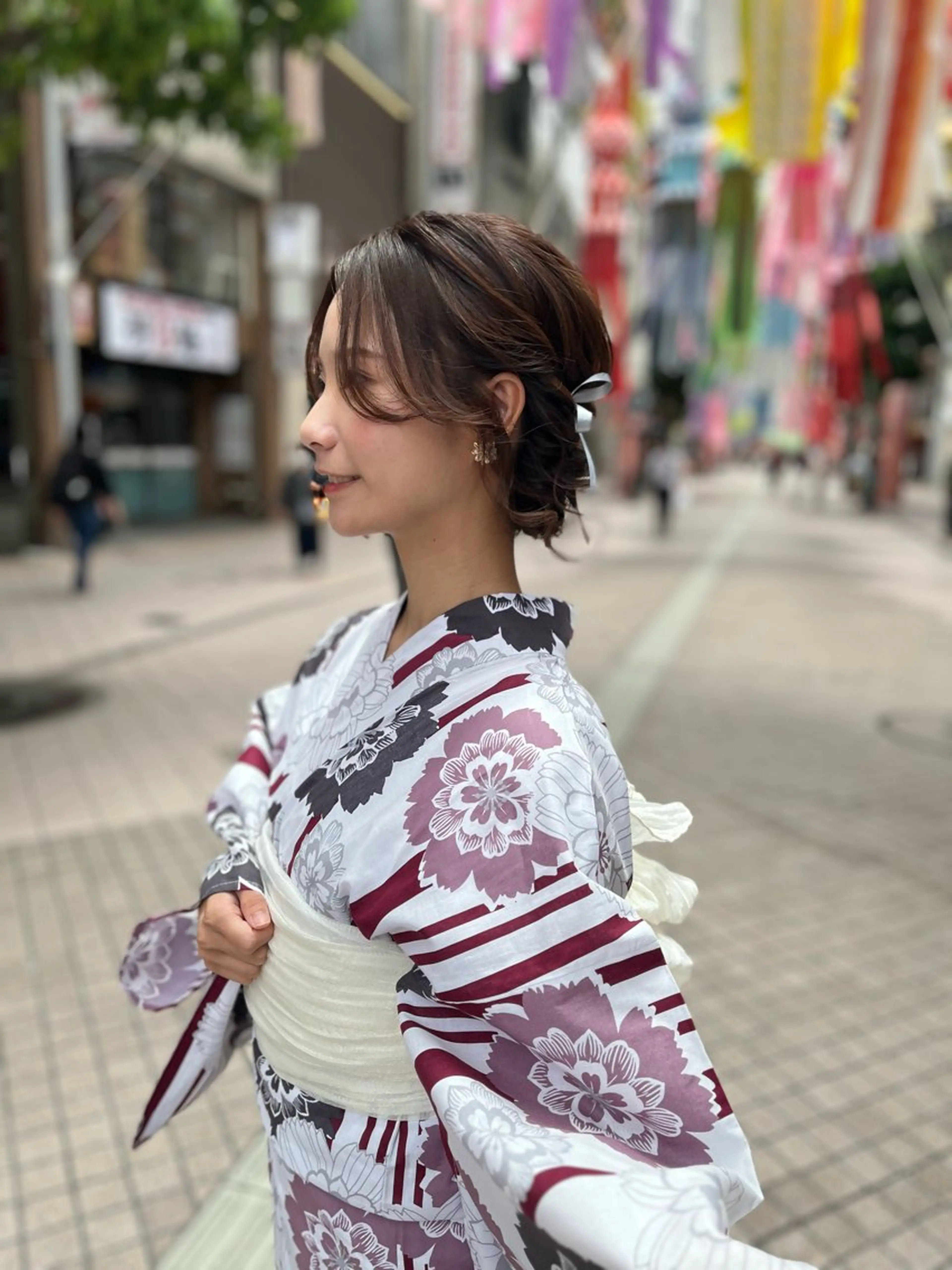 着付け 伊藤 アユミのヘアスタイル