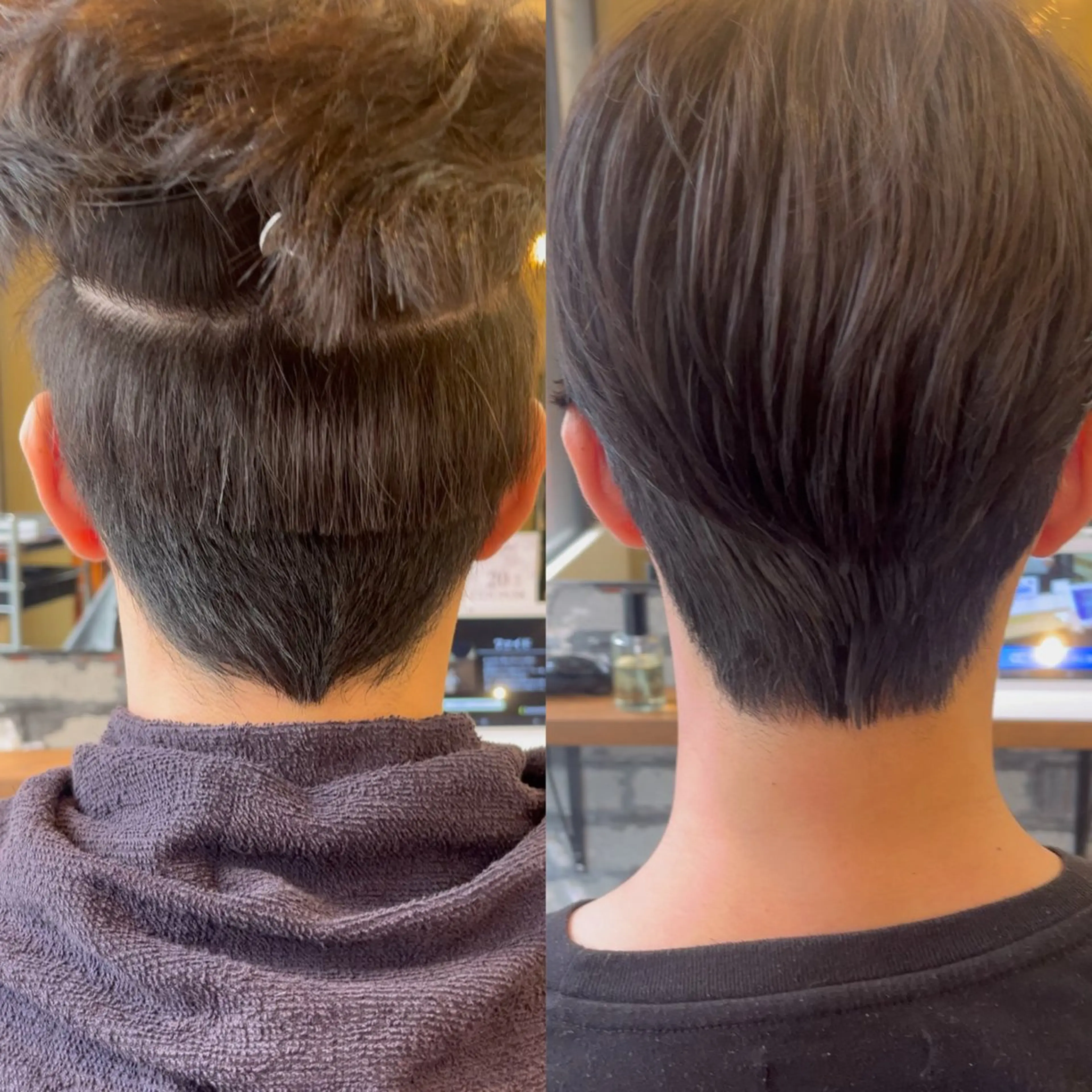 ショート パーマ メンズ ダウンパーマ メンズパーマ カット パーマ 韓国風メンズ/毛流れ ヘアなら須田龍世のヘアスタイル