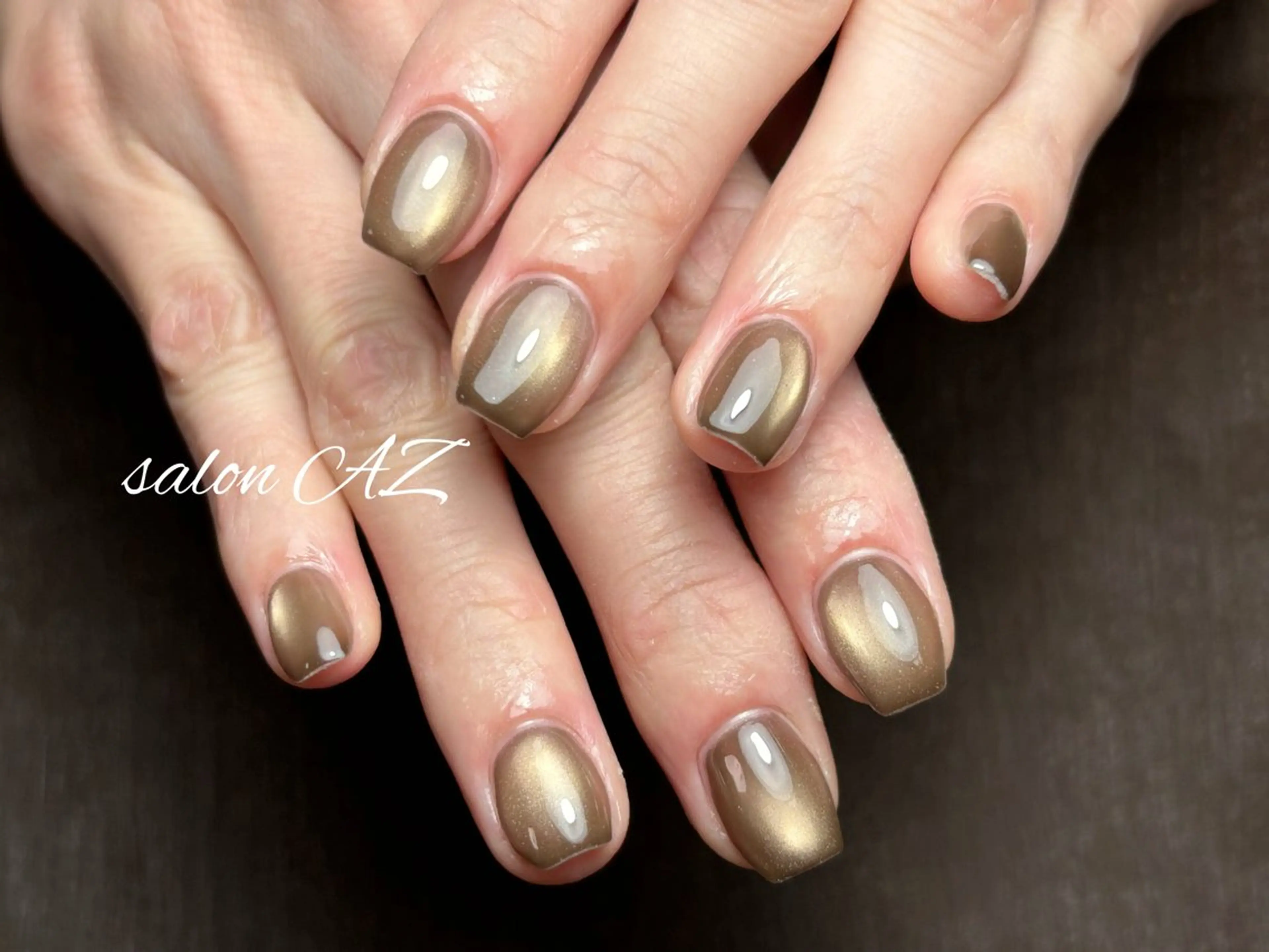 ネイル アートネイル 長さ出し フットネイル フレンチネイル ジェルネイル ハンドネイル salon AZのネイルデザイン
