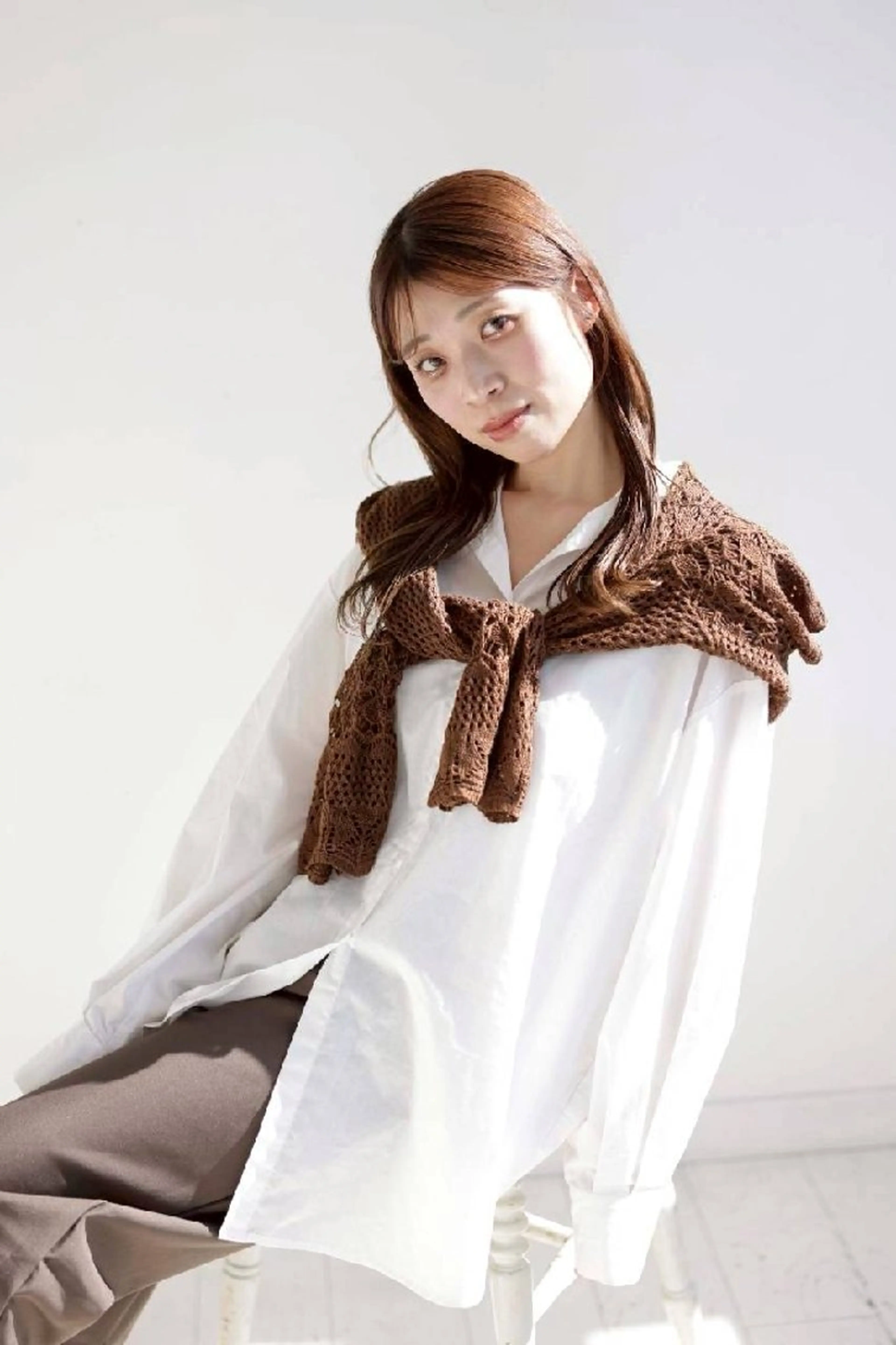 カラー 束感まつぱ🥑🤍 NATUKI🤍のマツエク・マツパデザイン