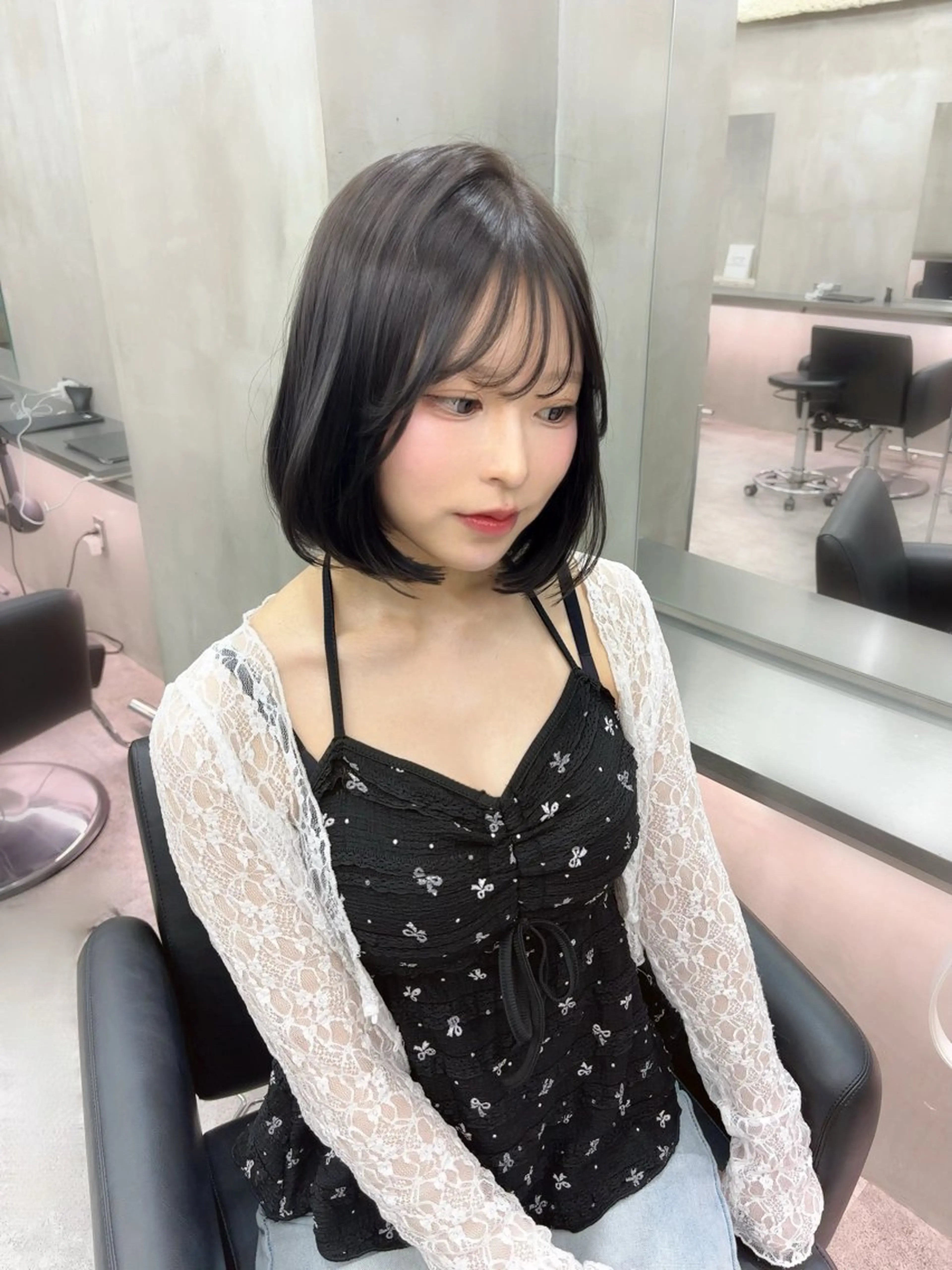 ショート カラー ボブ the path sora♡のヘアスタイル