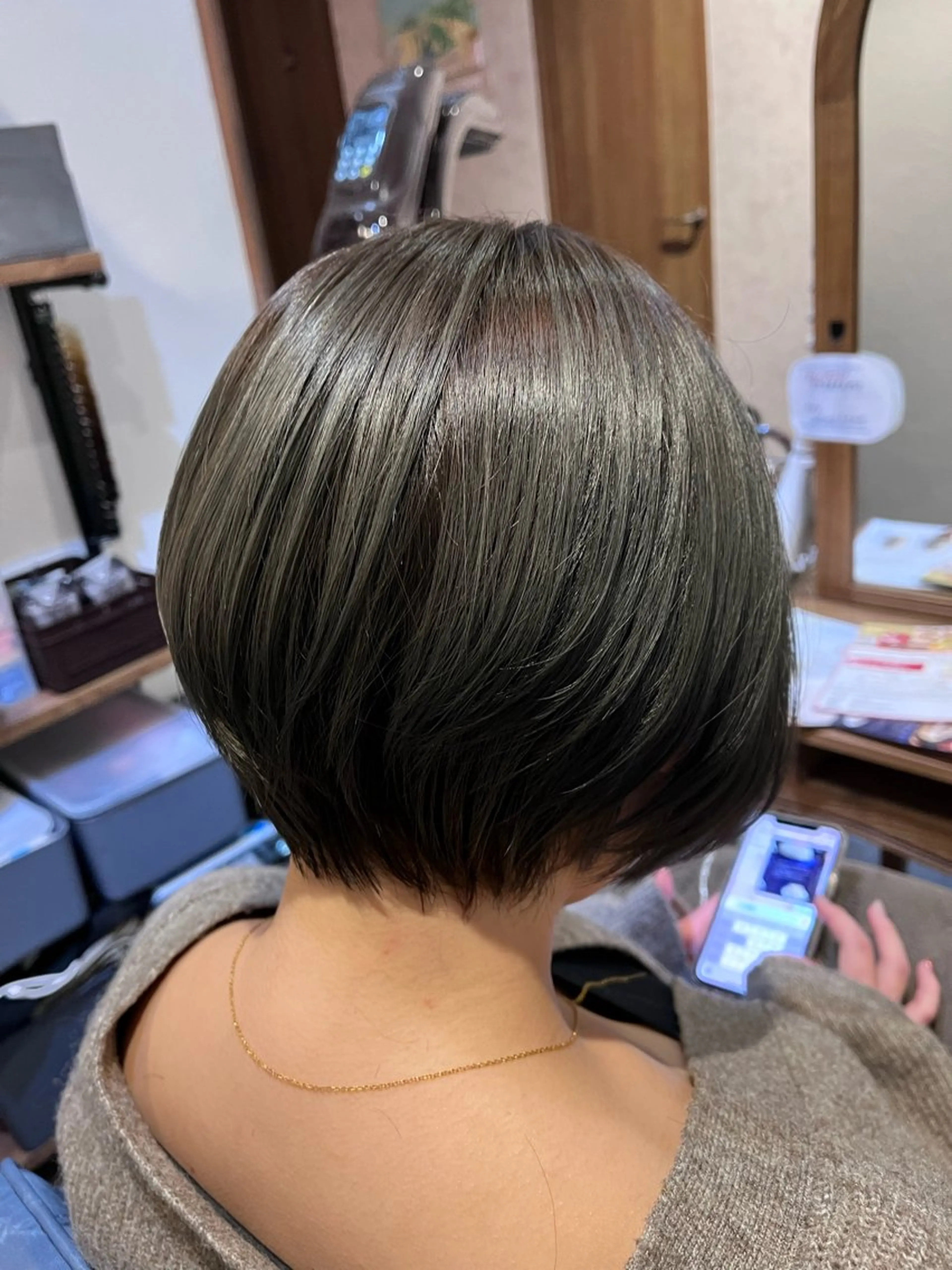 ショート カラー Hair   relaxation drop大森所属・佐藤槙哉 サトウシンヤのヘアスタイル