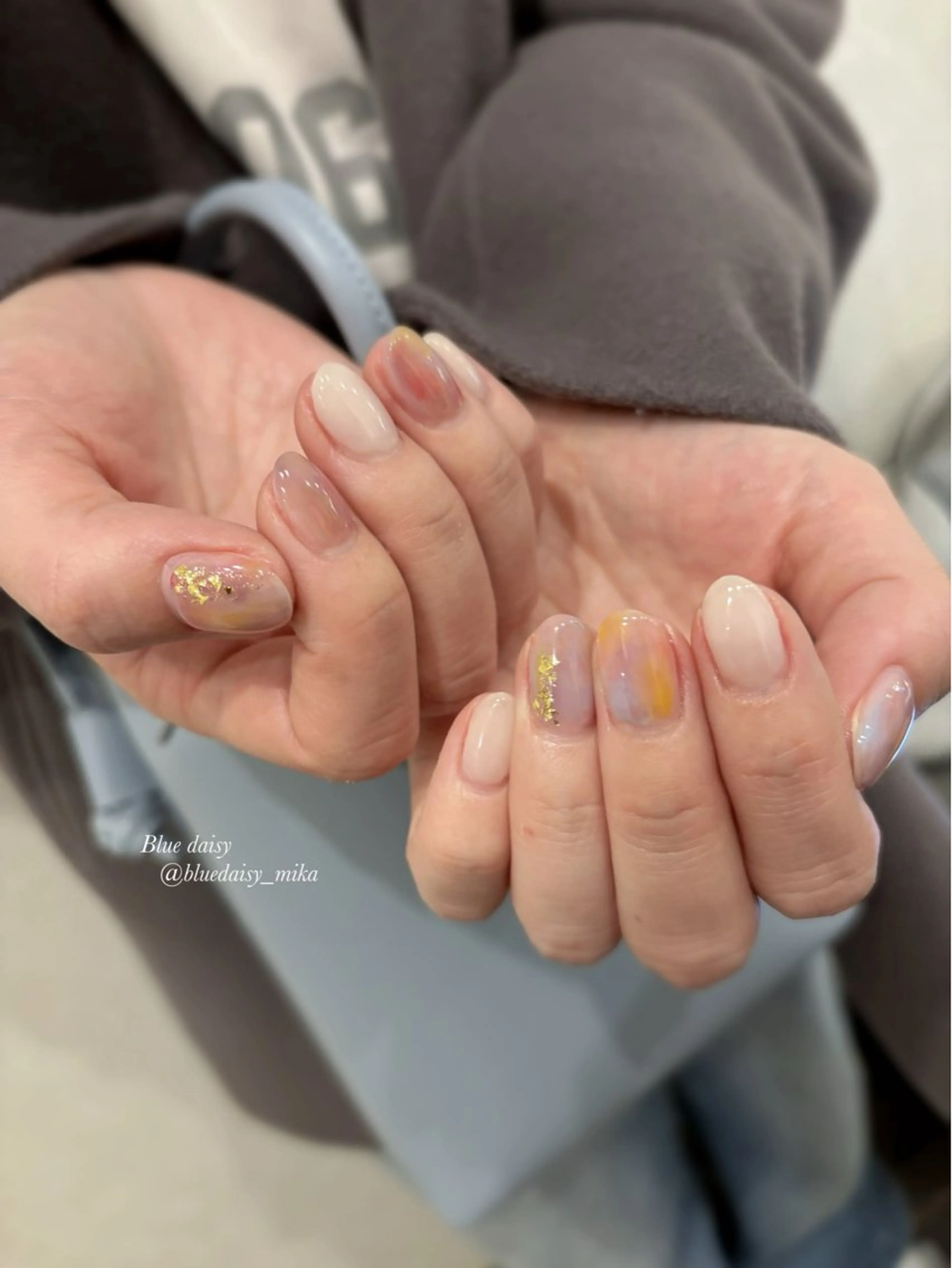 ネイル 春ネイル ハンドネイル Blue　daisy　栄本店 【ブルーデイジー】所属・Blue daisy 栄本店のネイルデザイン