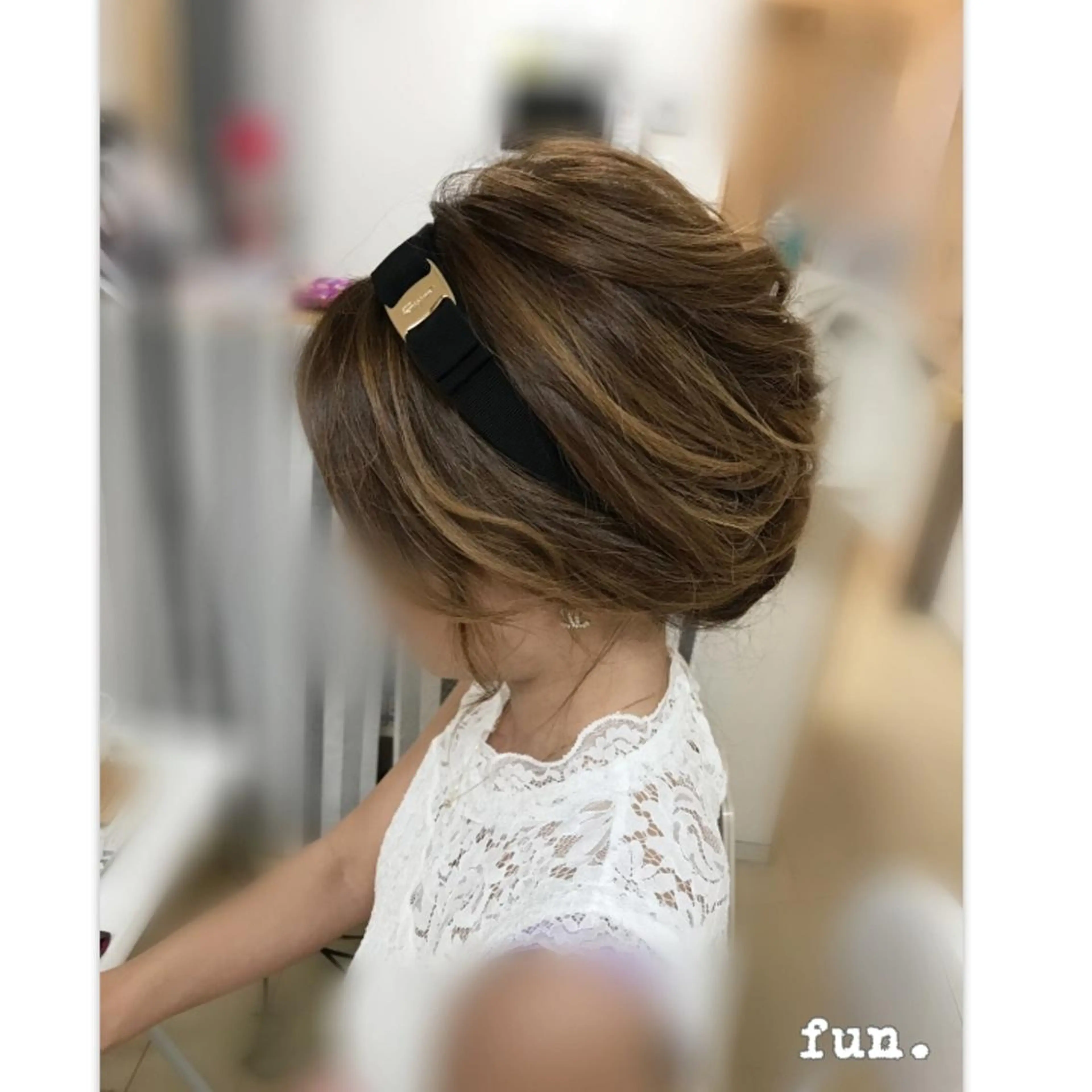 ミディアム ヘアアレンジ fun./ヘアセット /エクステ/着付のその他イメージ