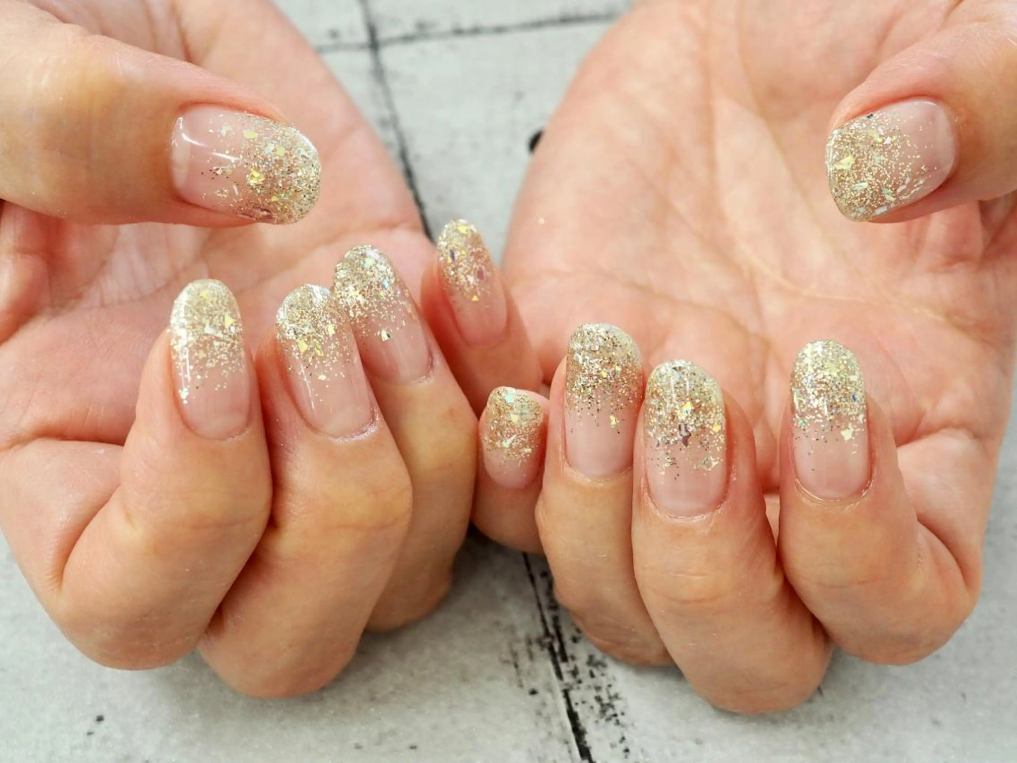 【ハンド】グラデーションの写真