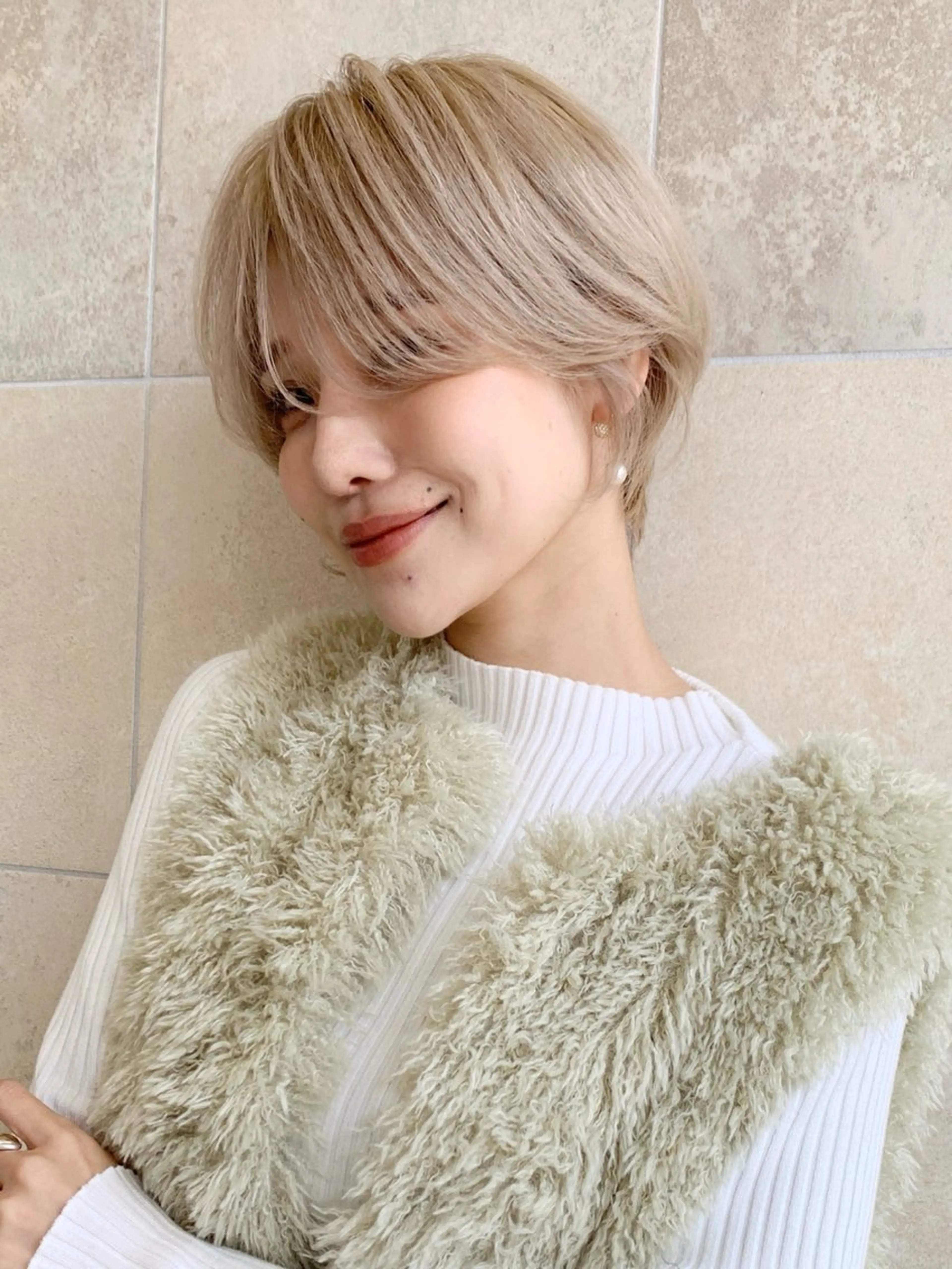 ショート ショートヘア カット ヘアカラー ✨垢抜け×色気 ×似合わせ井谷拓馬のヘアスタイル