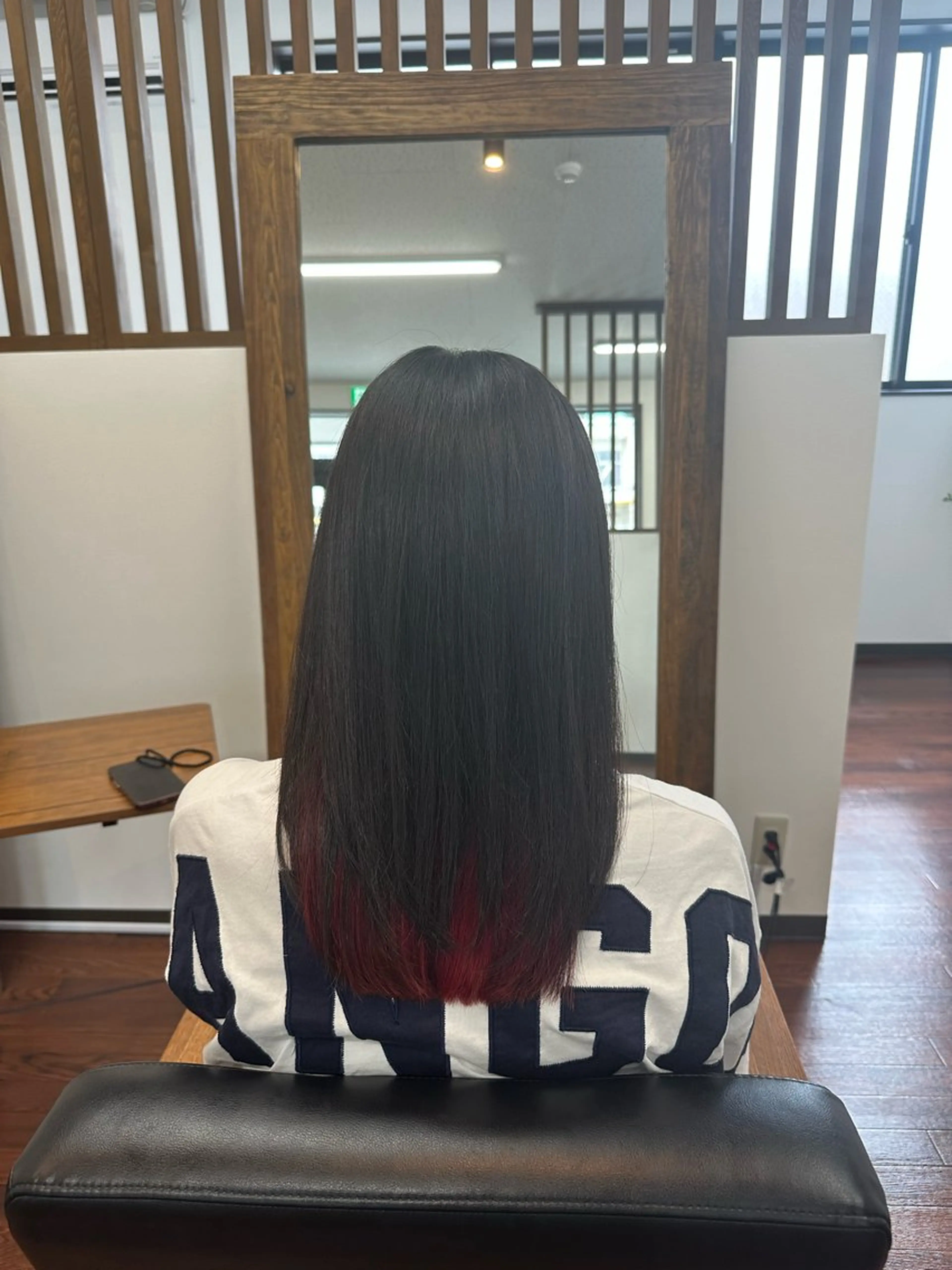 ミディアム カラー ブリーチ インナーカラー ピンクカラー トリートメント Atelier Hair ART所属・ART アートのヘアスタイル