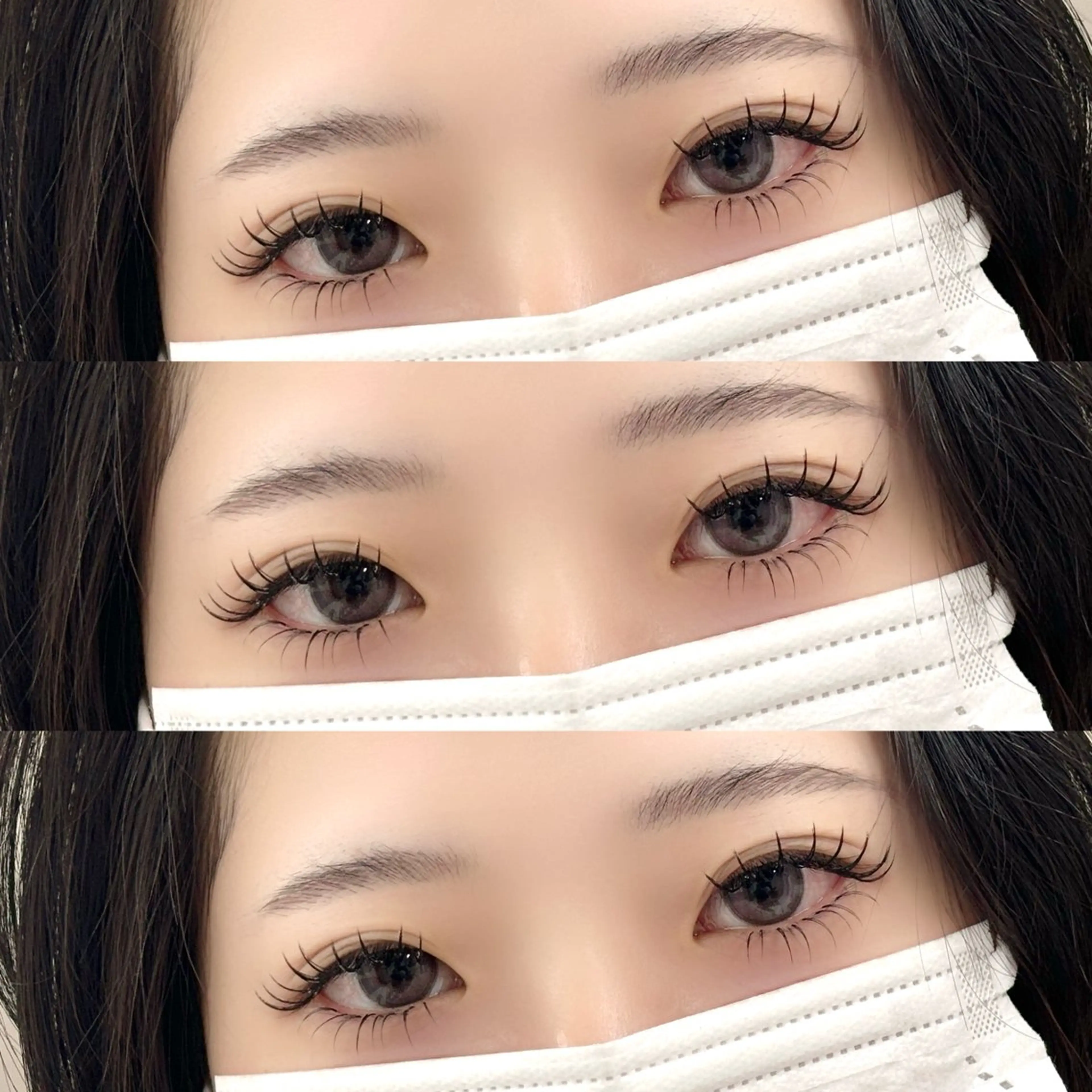 マツエク・マツパ バインドロック マツエク Kano ☁️🤍のマツエク・マツパデザイン