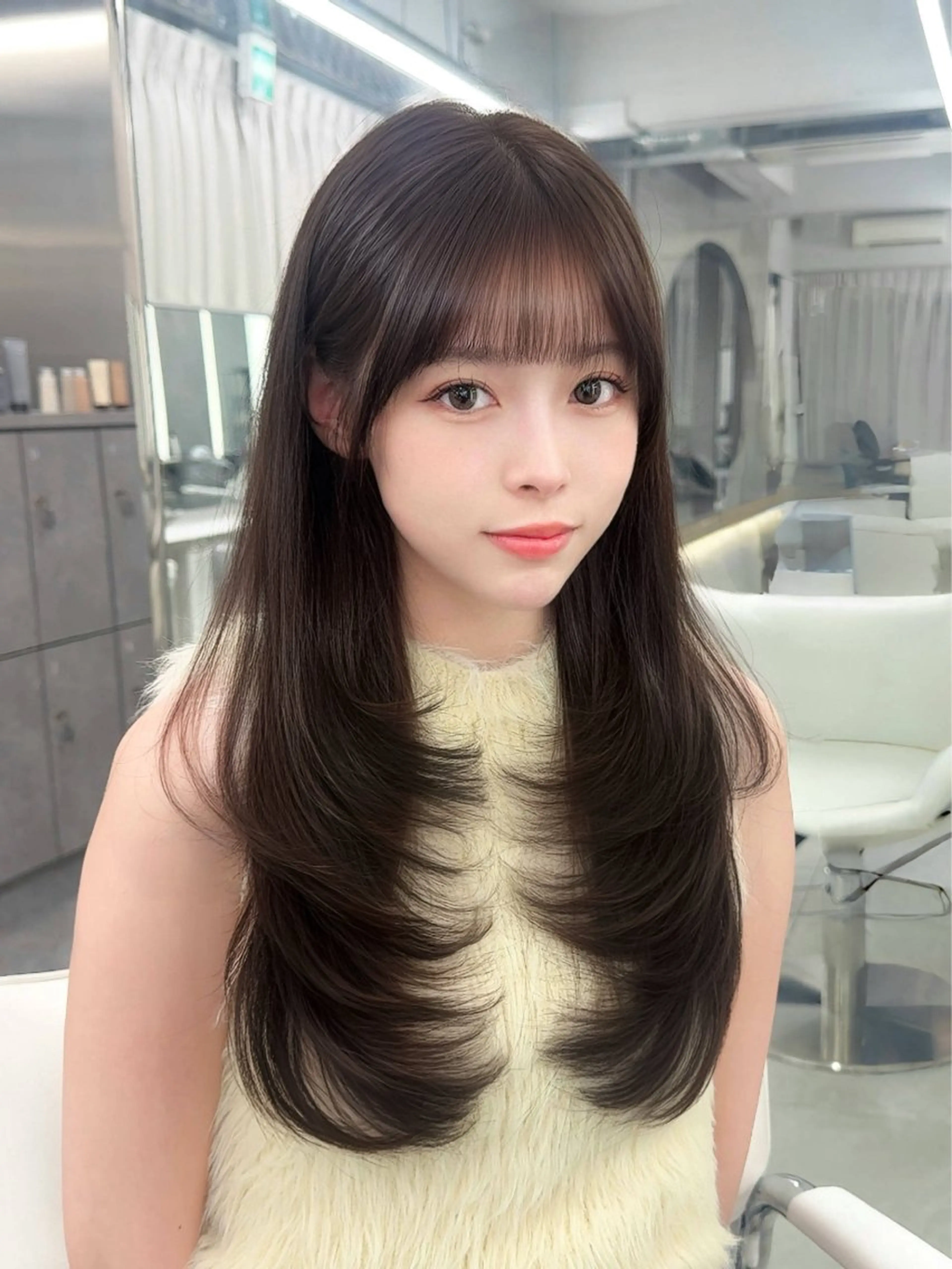 ロング ami 大人モテ/レイヤーのヘアスタイル