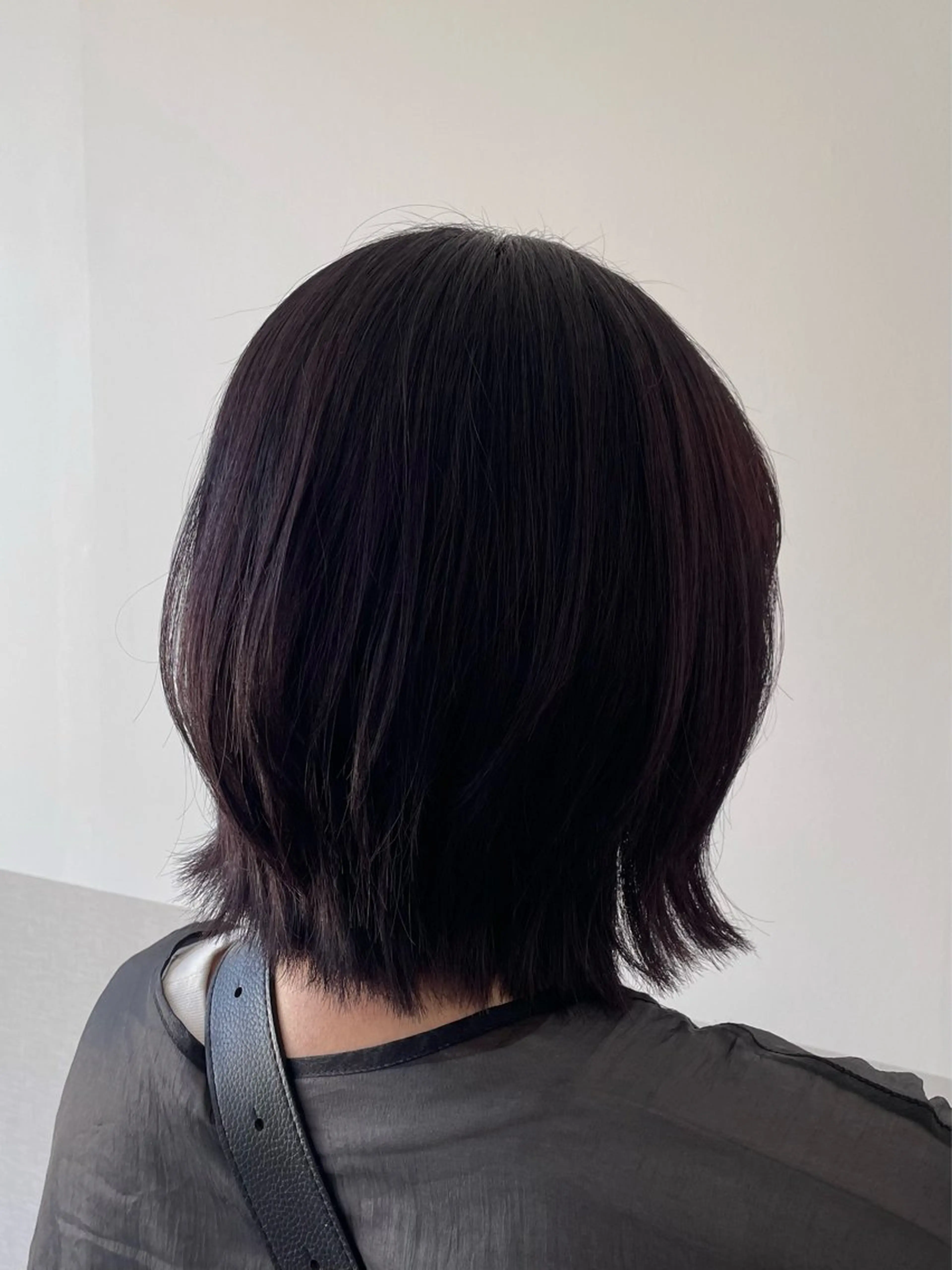 ミディアム カラー ディープパープル パープルカラー カット ヘアカラー トリートメント Zina 浦安所属・髪質改善✨Zina浦 安/個室🌈YUKIのヘアスタイル