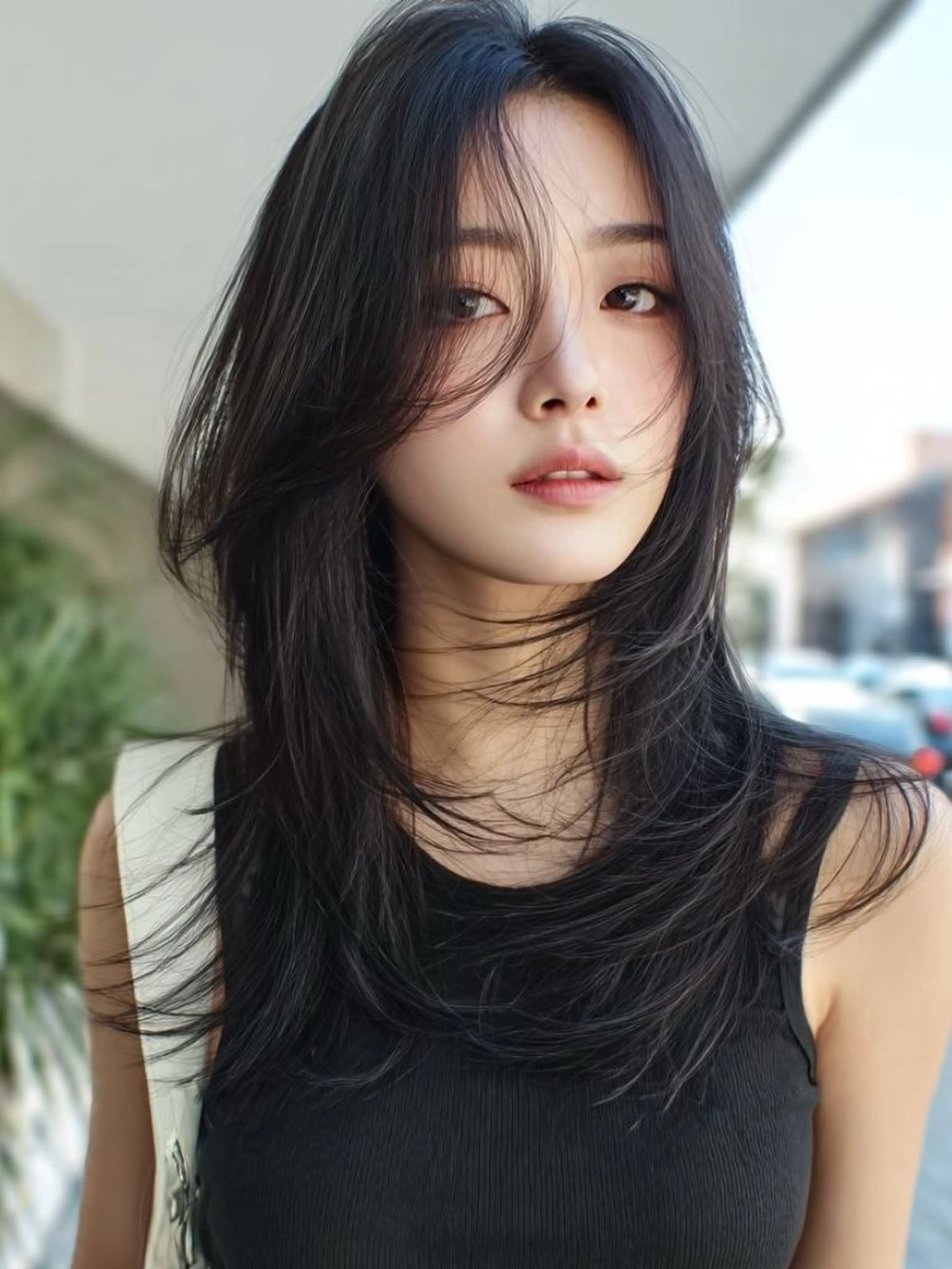 ロング ☁️透明感カラー× レイヤー ☁️ノアのヘアスタイル