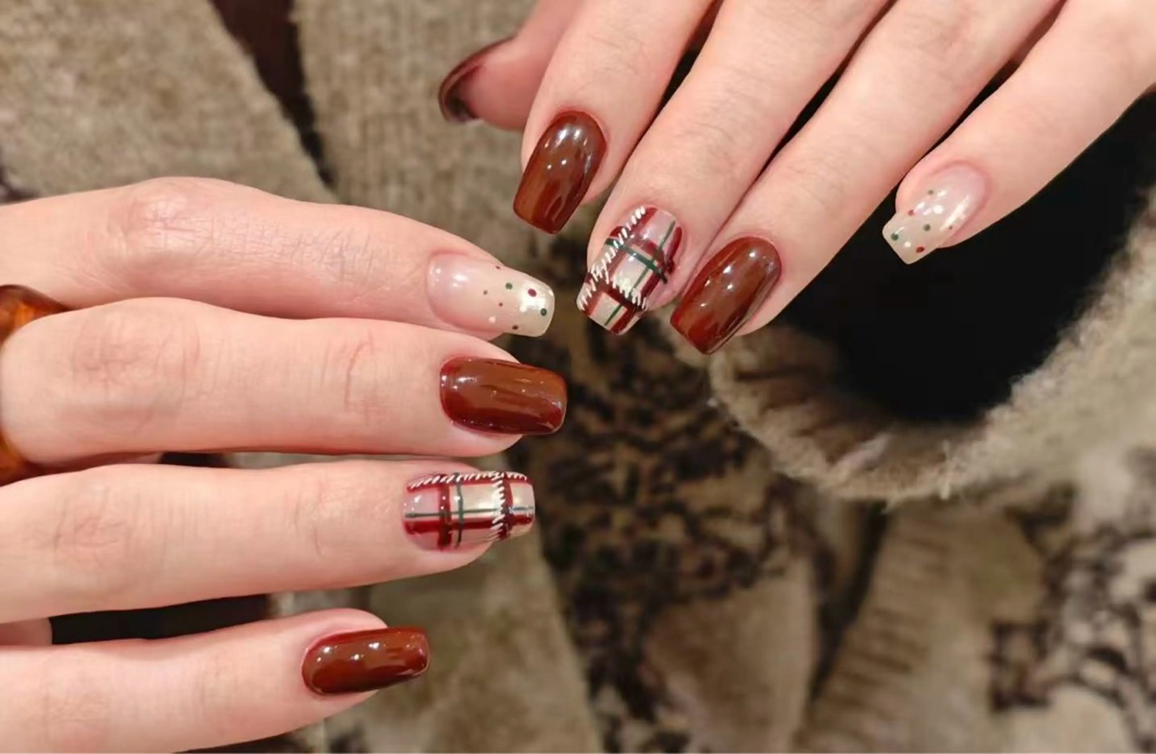 ネイル ハンドネイル Ui_Amor (パラジェル)のネイルデザイン