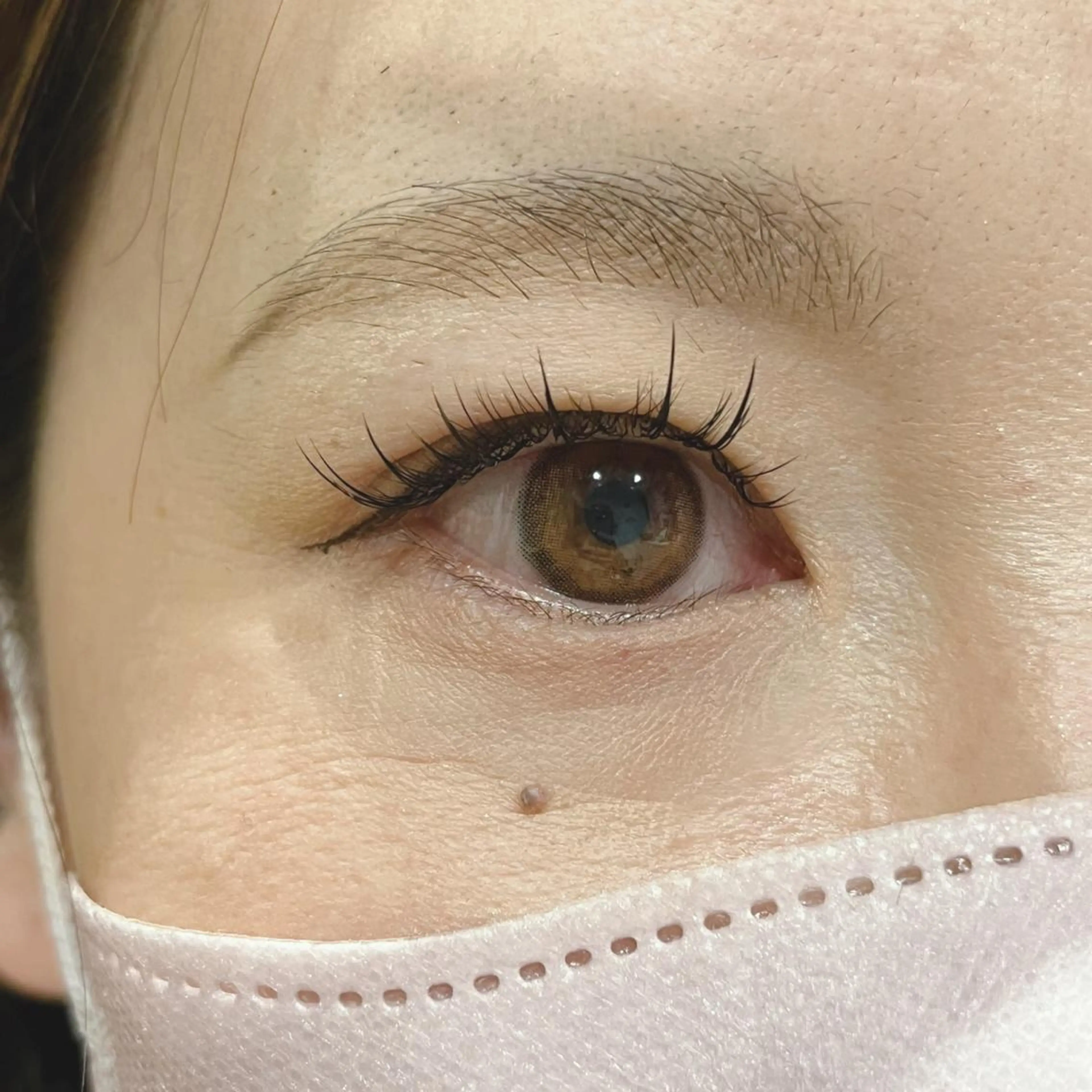 マツエク・マツパ ナチュラル ワンホンマツエク マツエク tozone eye AYANOのマツエク・マツパデザイン