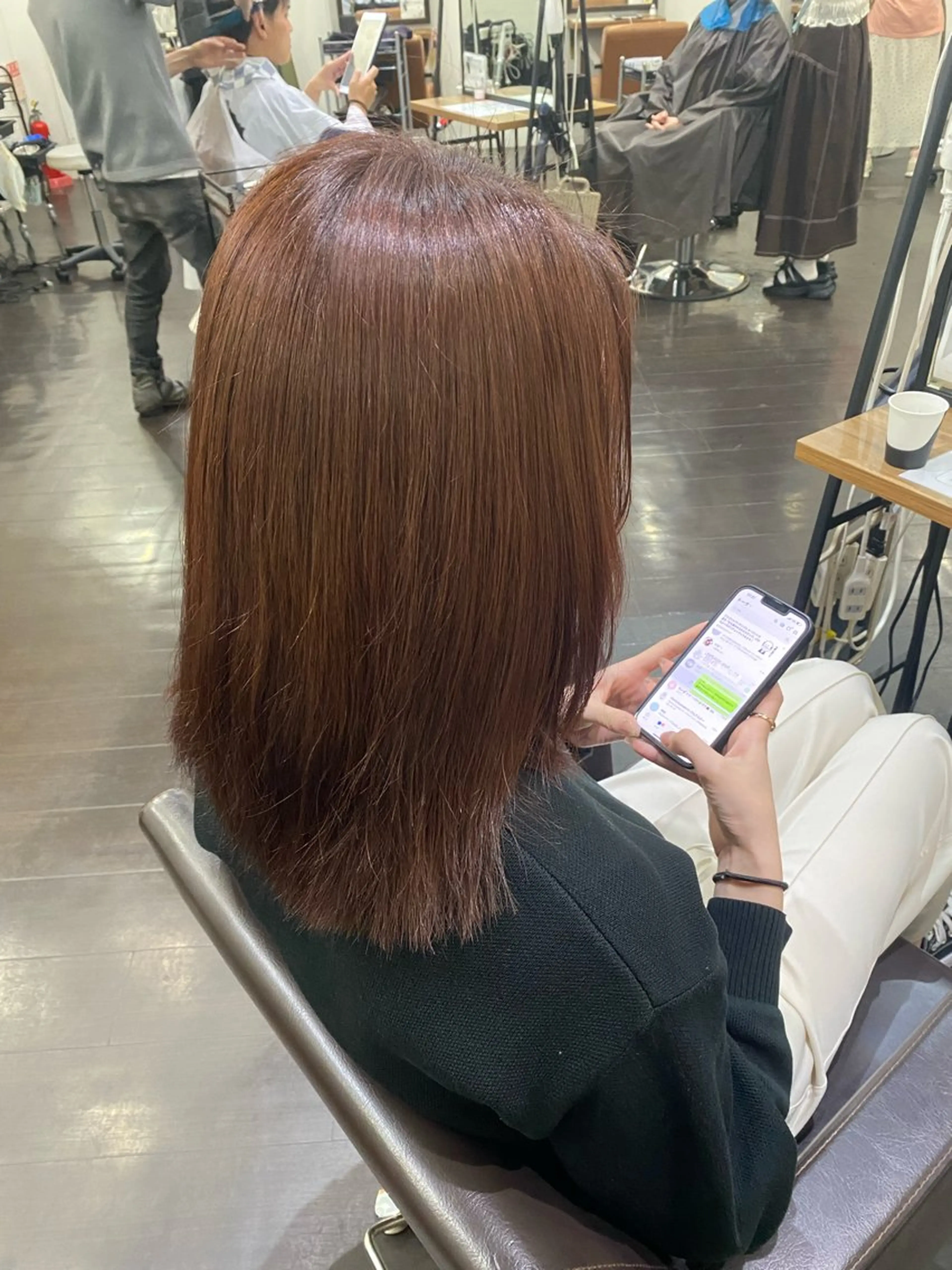 ロング カラー ヘアアレンジ 🍒ᩚ名駅/艶髪 縮毛矯正/あゆ🍒ᩚのヘアスタイル