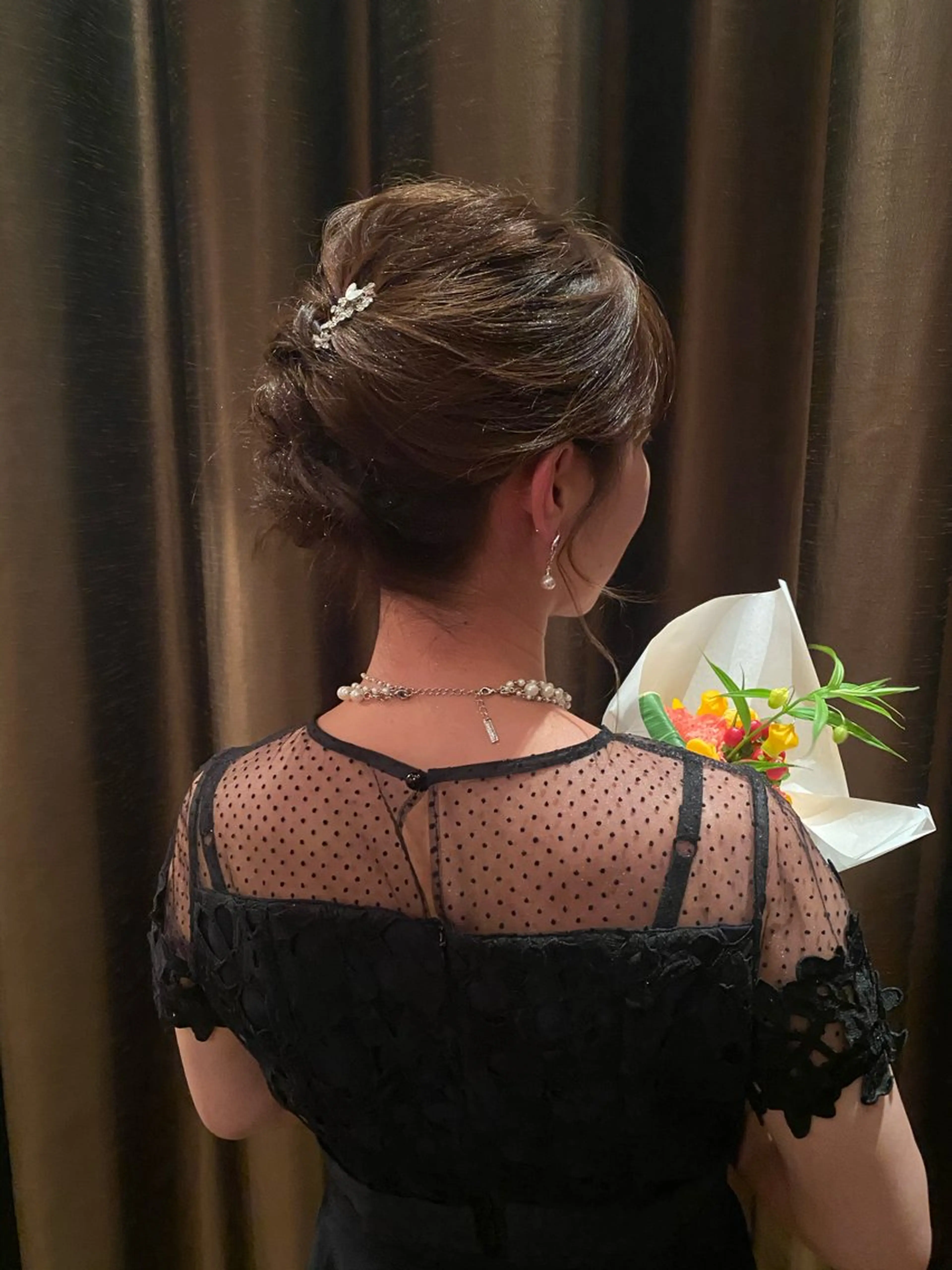 ヘアアレンジ ブリーチカラー🤍 髪質改善🌟のヘアスタイル