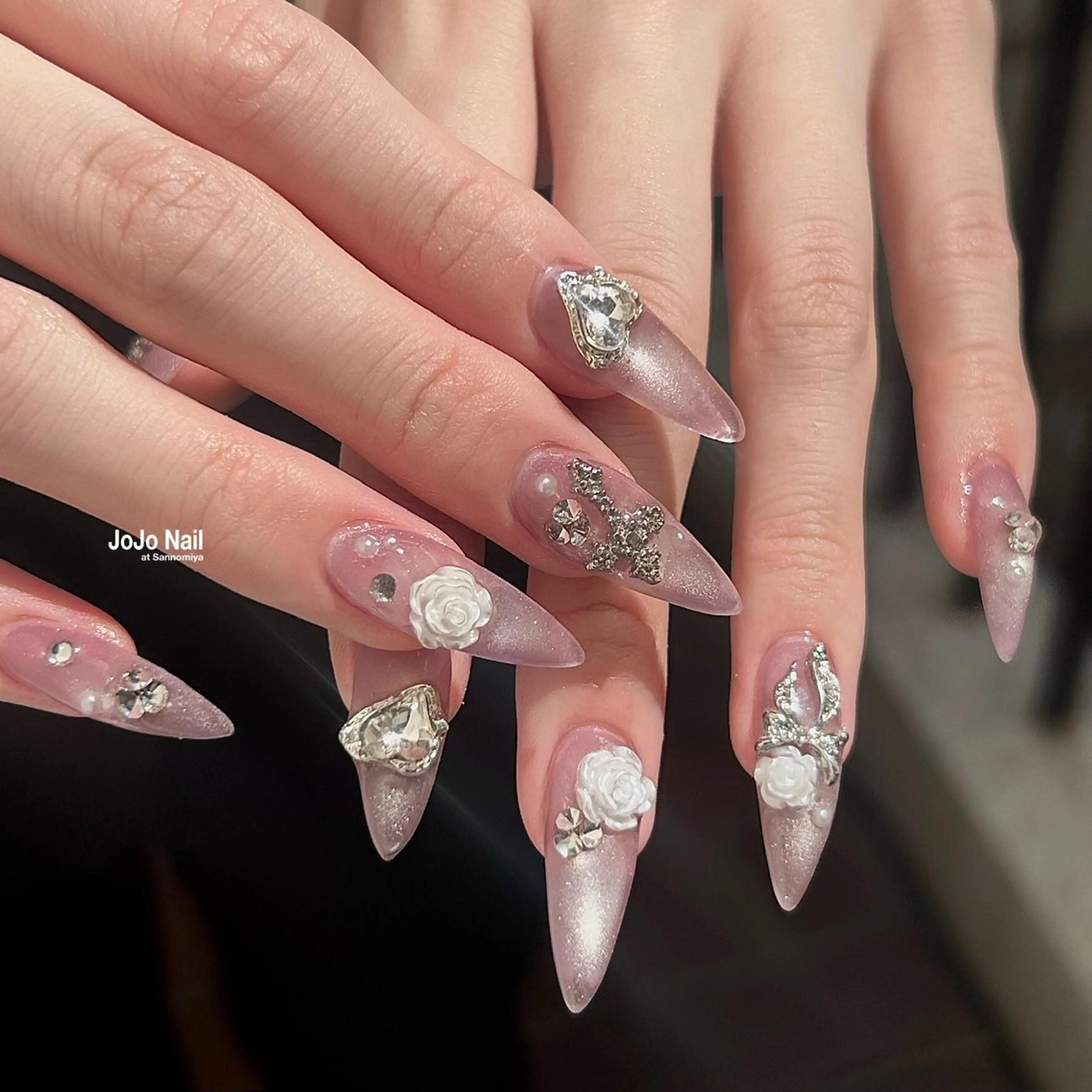 【💫12月限定価格】長さ出し10本+art120(時間内デザインし放題)の写真