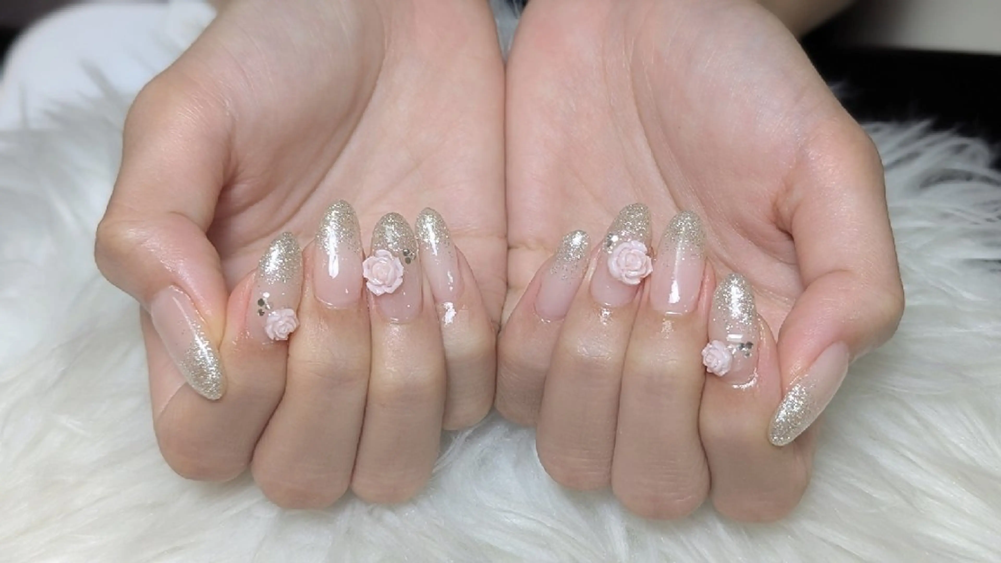 ネイル ロングネイル ワンホンネイル ハンドネイル m&pPrivate nailsalonのネイルデザイン