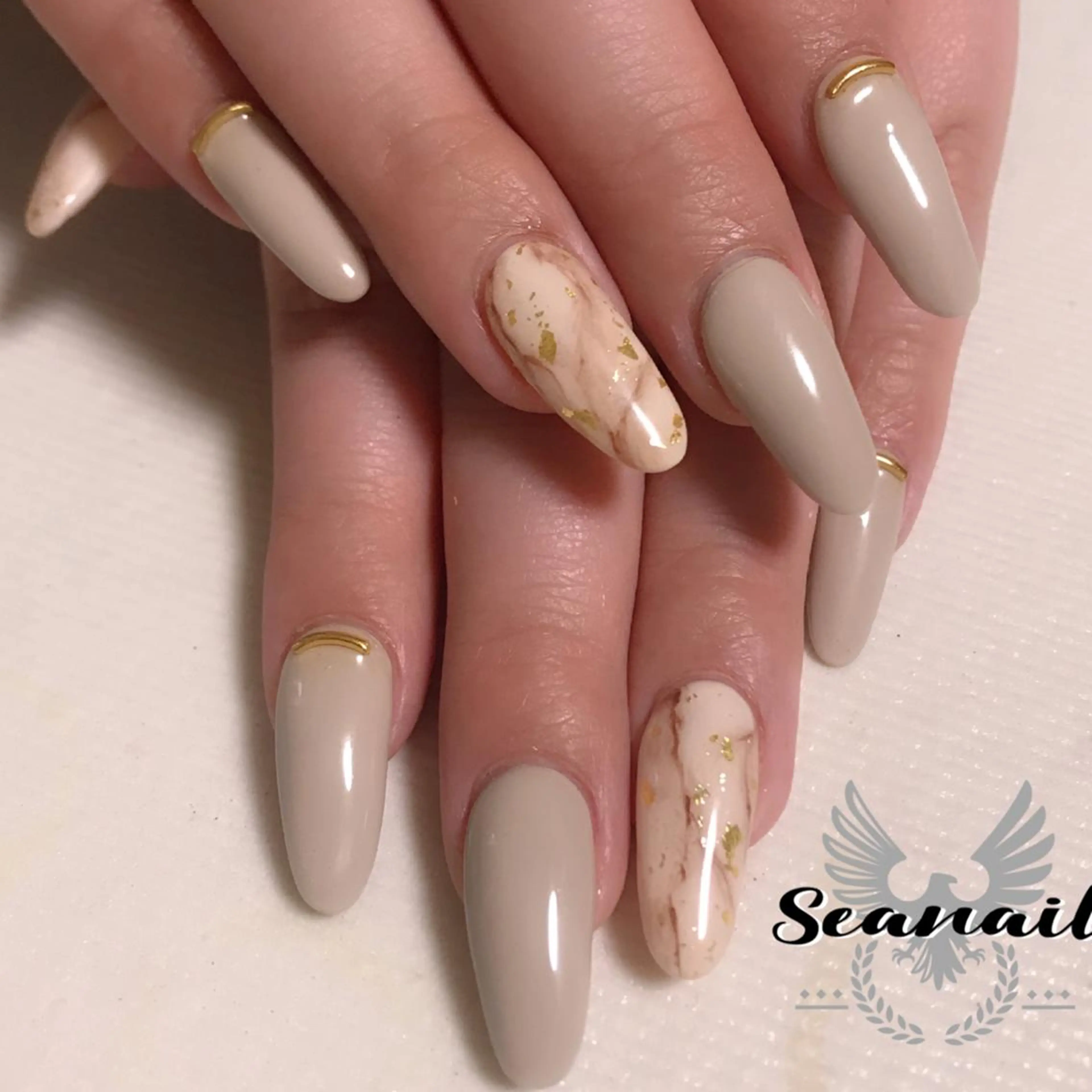 ネイル 小尾 栞のネイルデザイン