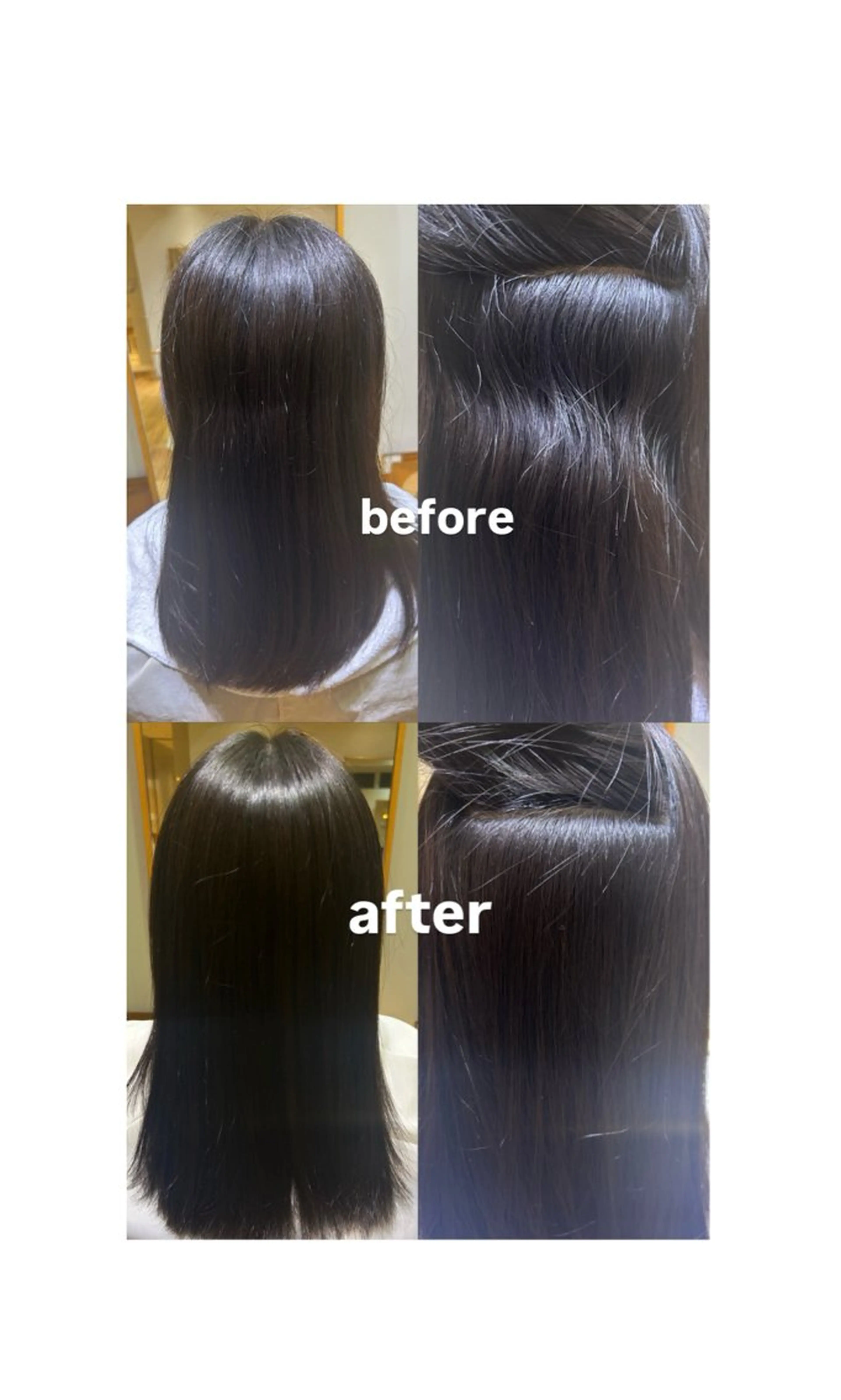 セミロング 縮毛矯正 【モデル募集中】 ななこのヘアスタイル