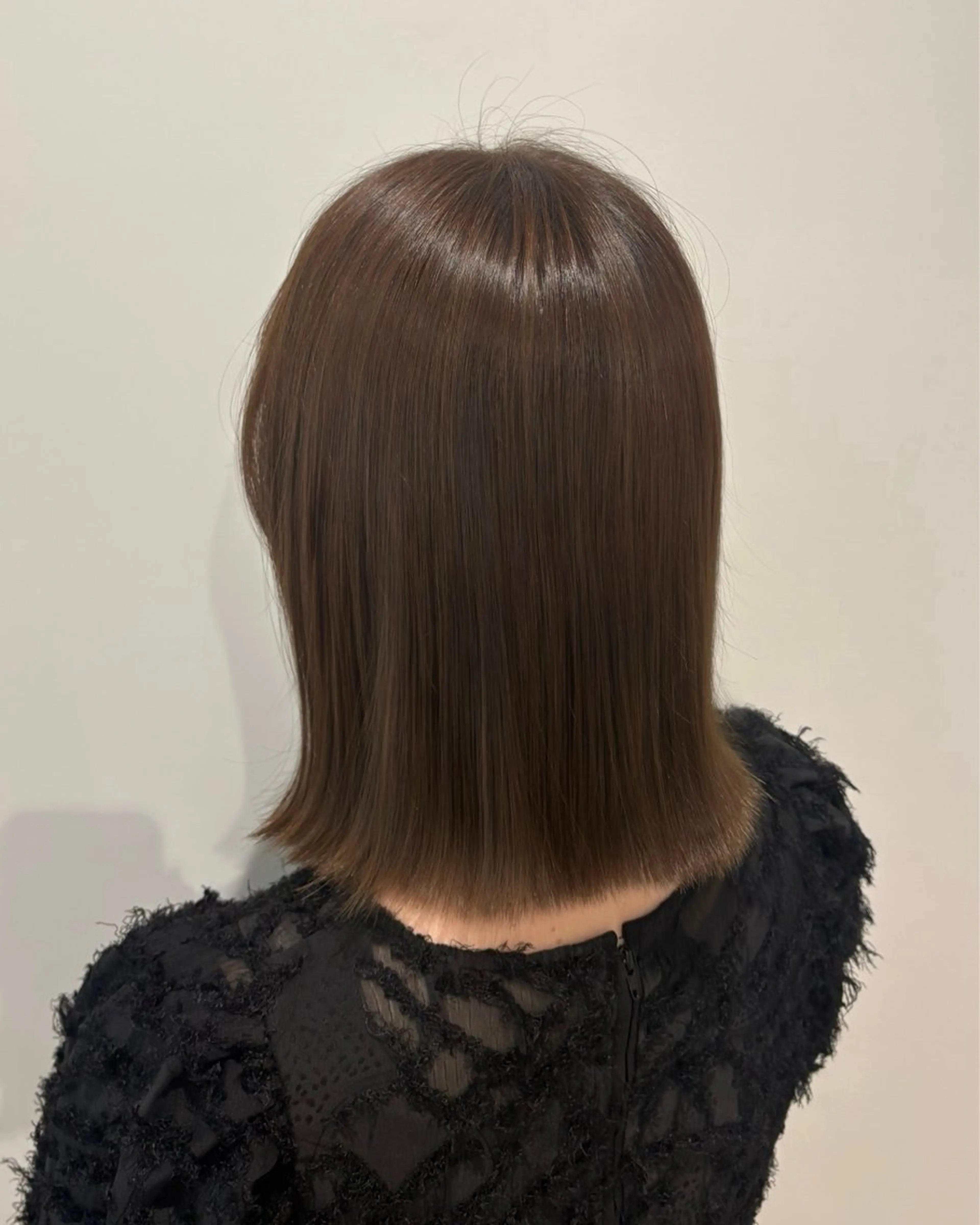 【透明感を出したいあなたへ🫧】透明感ワンカラー＋顔周りカットの写真