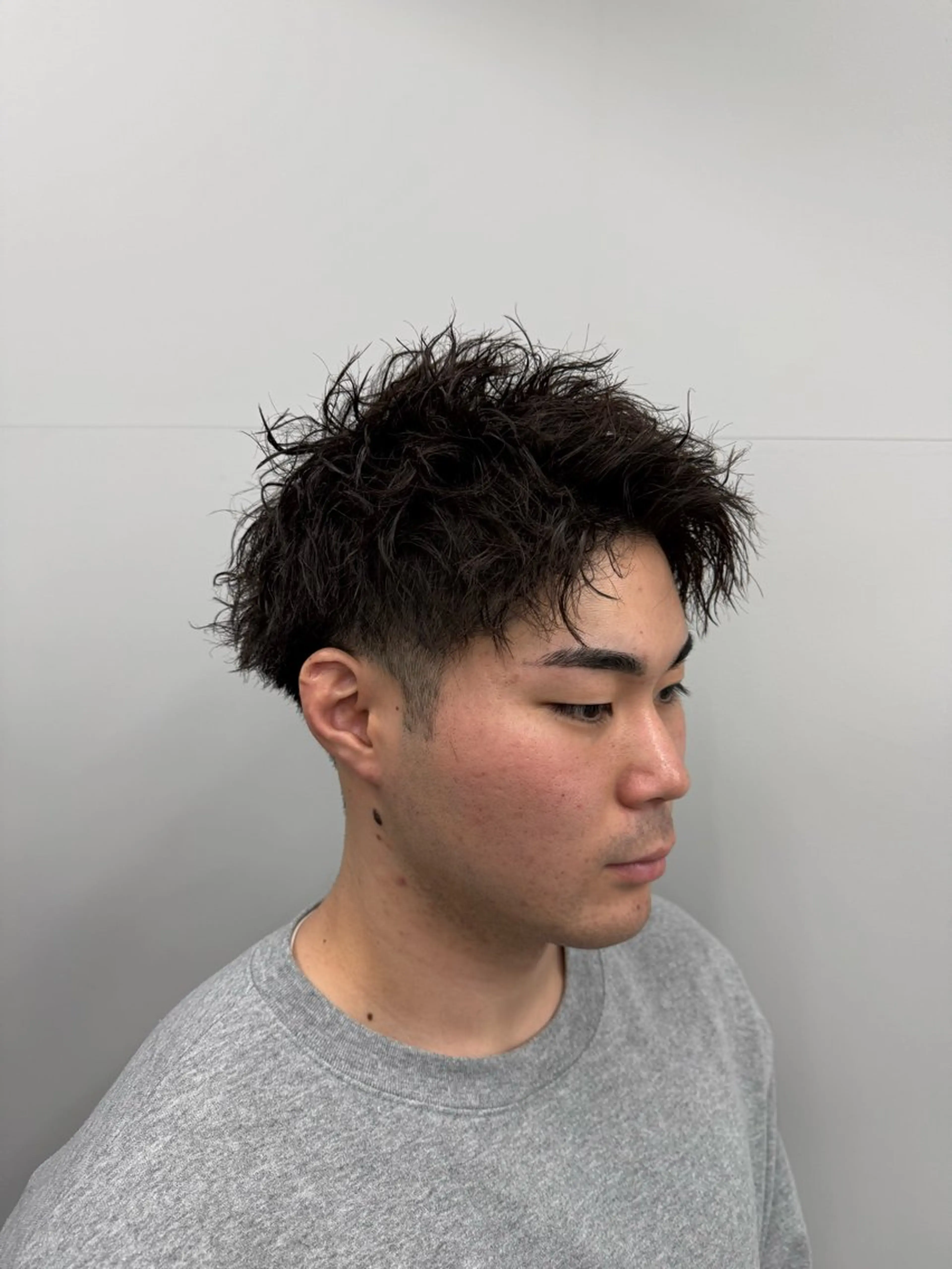 ショート パーマ メンズ メンズパーマ 坂本響 メンズカット/パーマのヘアスタイル